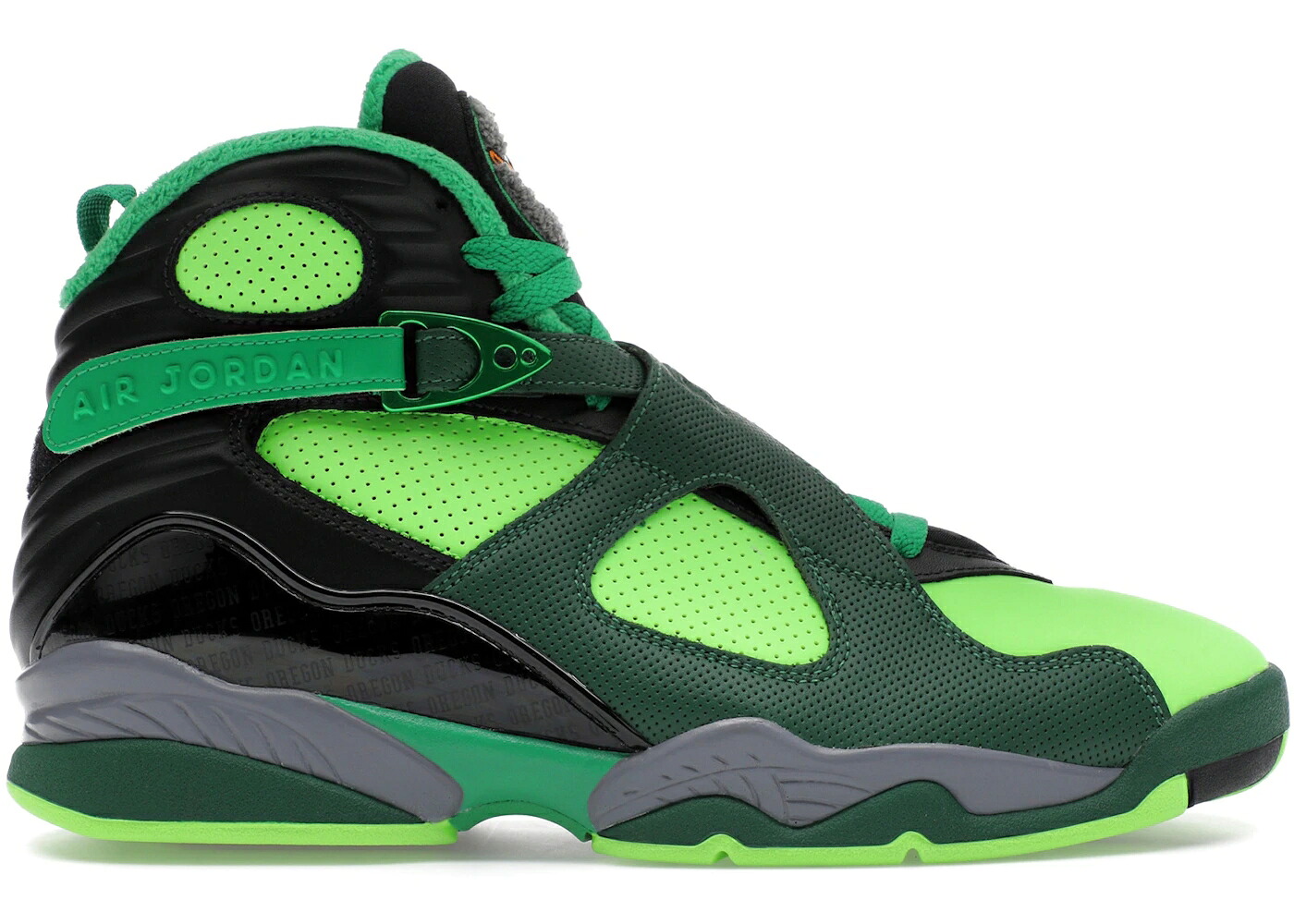 ナイキ ジョーダン ビーバーの州 緑 緑であること スニーカー メンズ JORDAN 8 RETRO UNIVERSITY OF OREGON PE GORGE GREEN / GORGE GREEN LUCKY GREEN