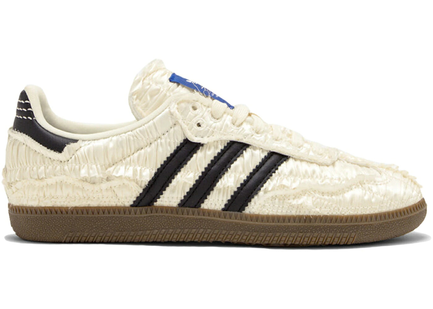 アディダス サンバ クロット 白いこと 白いこと 黒いこと 黒いこと スニーカー メンズ ADIDAS SAMBA REVERIE BY CAROLINE H CLOT WHITE TEXTURED SILK UPPER / OFF WHITE BLACK GUM
