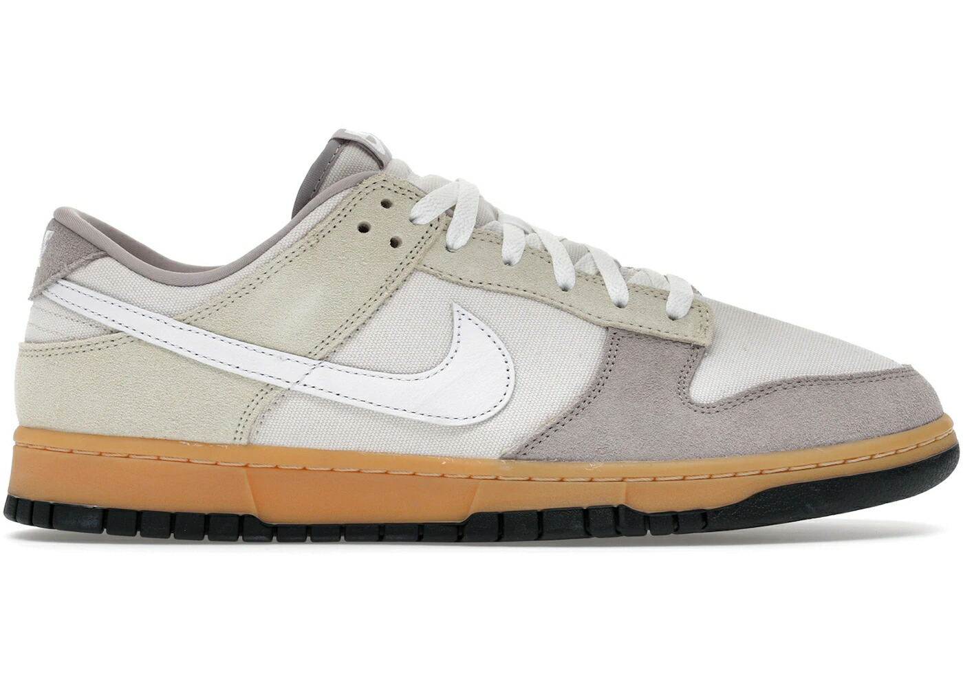 ナイキ ダンク スエード スウェード 白色 ホワイト カレッジ 灰色 グレー ダンクロー \u0026 スニーカー メンズ NIKE DUNK LOW SUEDE CANVAS / PHANTOM WHITE COLLEGE GREY LIGHT