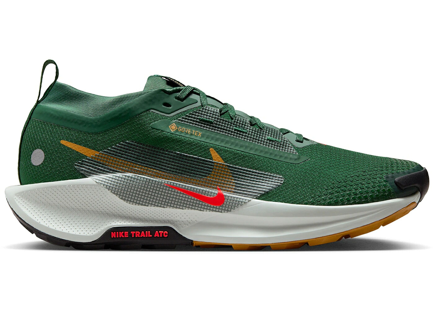 ナイキ リアクト ペガサス ゴアテックス 緑 緑であること クリムゾン スニーカー メンズ NIKE REACT PEGASUS TRAIL 5 GORE-TEX FIR CLAY GREEN DESERT OCHRE BRIGHT CRIMSON / FIR CLAY GREEN DESERT OCHRE