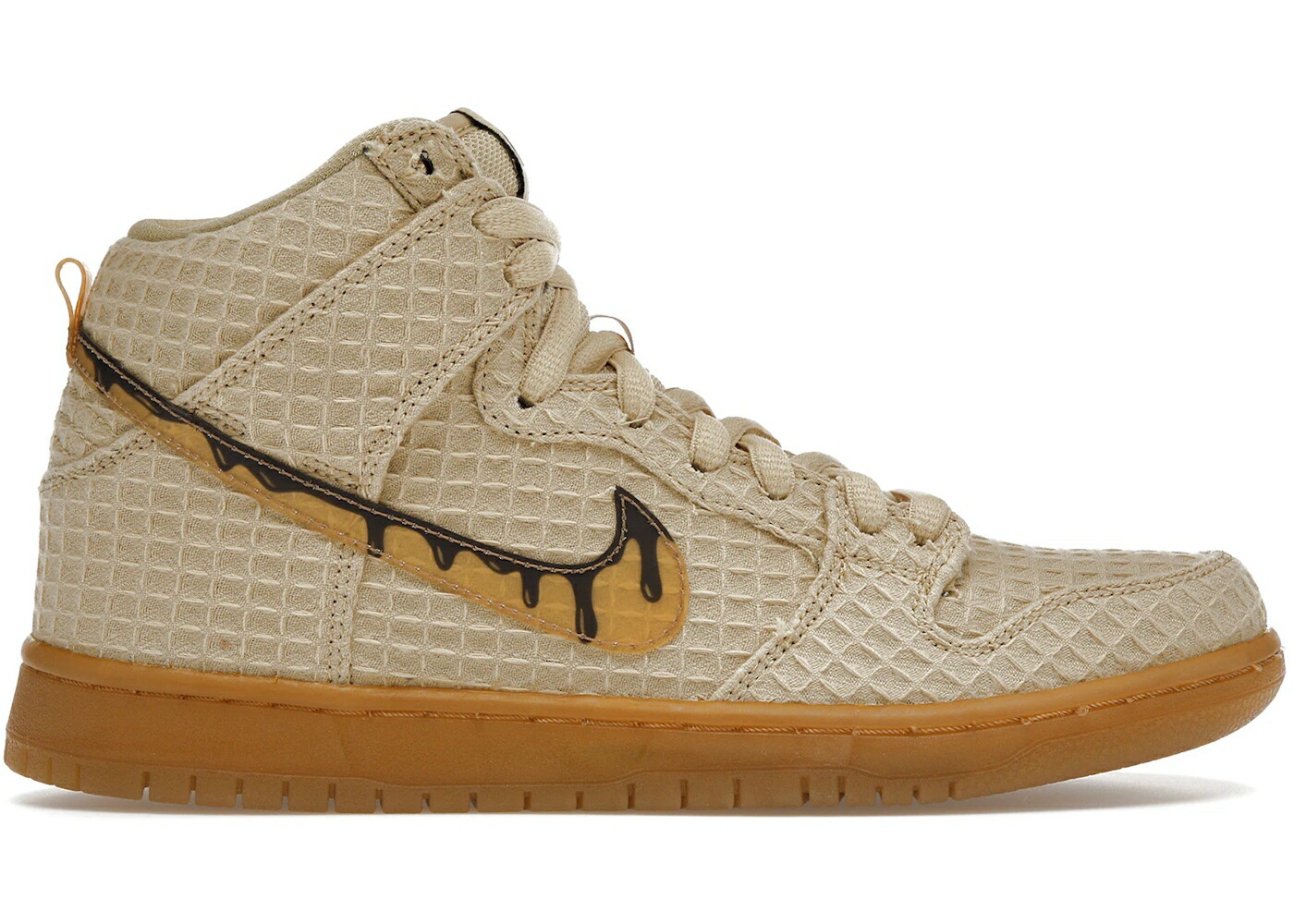 ナイキ エスビー ダンク ご機嫌 ワーヘル ゴールド 赤銅色 赤銅色 ダンクハイ スニーカー メンズ NIKE SB DUNK HIGH WAFFLE / GOLD STAR GUM LIGHT BROWN メンズ靴-スニーカー-靴