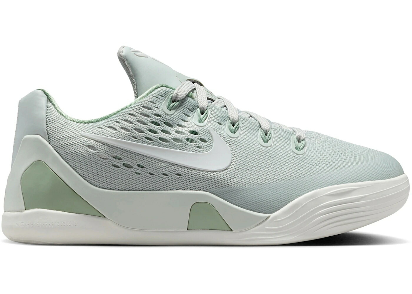ナイキ コービー 銀色 シルバー 白色 ホワイト ジュニア キッズ NIKE KOBE 9 EM LOW LIGHT SILVER STEAM (GS) / LIGHT SILVER STEAM SUMMIT WHITE ベビー マタニティ スニーカー