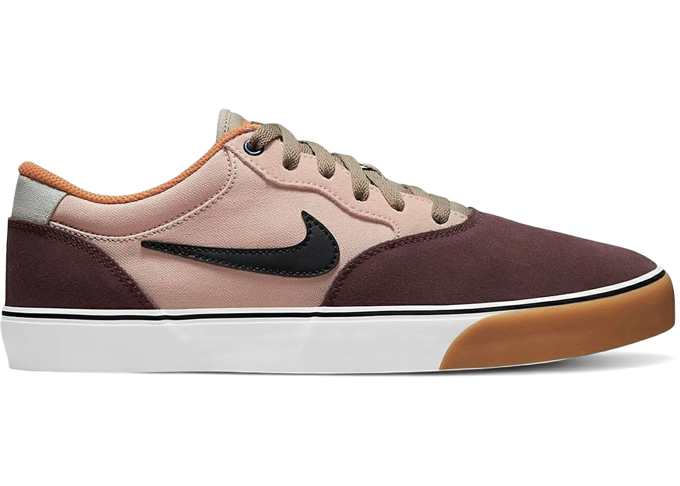 ナイキ エスビー ピンク オックスフォード 灰色 グレー スニーカー メンズ NIKE SB CHRON 2 DARK WINE PINK OXFORD / DARK WINE PINK OXFORD GREY HAZE