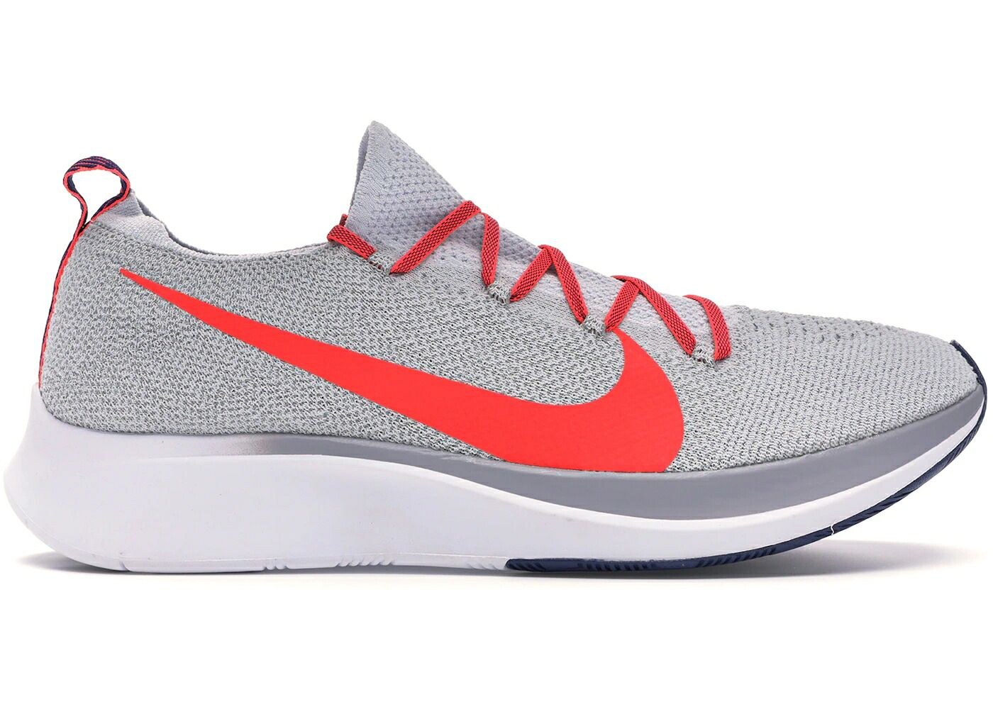 ナイキ 望遠レンズ 飛球編み物 純然たる プラチナム クリムゾン 望遠レンズ飛球 スニーカー メンズ NIKE ZOOM FLY FLYKNIT PURE PLATINUM BRIGHT CRIMSON / PURE PLATINUM BRIGHT CRIMSON