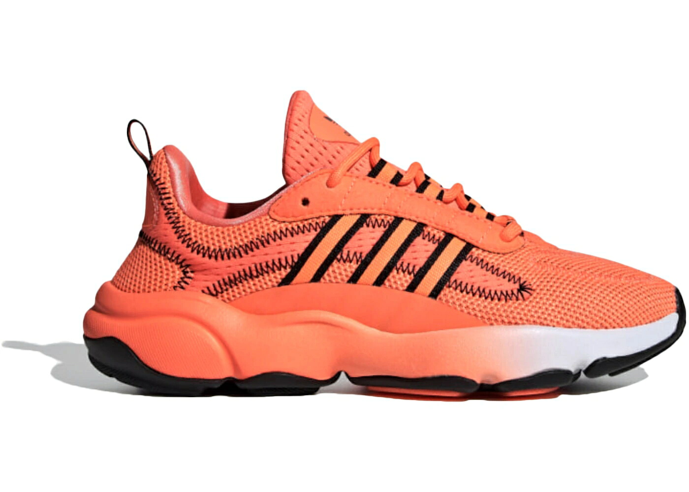 アディダス 中核グループ 黒いこと 黒いこと 御坊っちゃん キッズ ADIDAS HAIWEE SIGNAL CORAL (GS) / SIGNAL CORAL CORE BLACK CLOUD もの言う花 マタニティ スニーカー