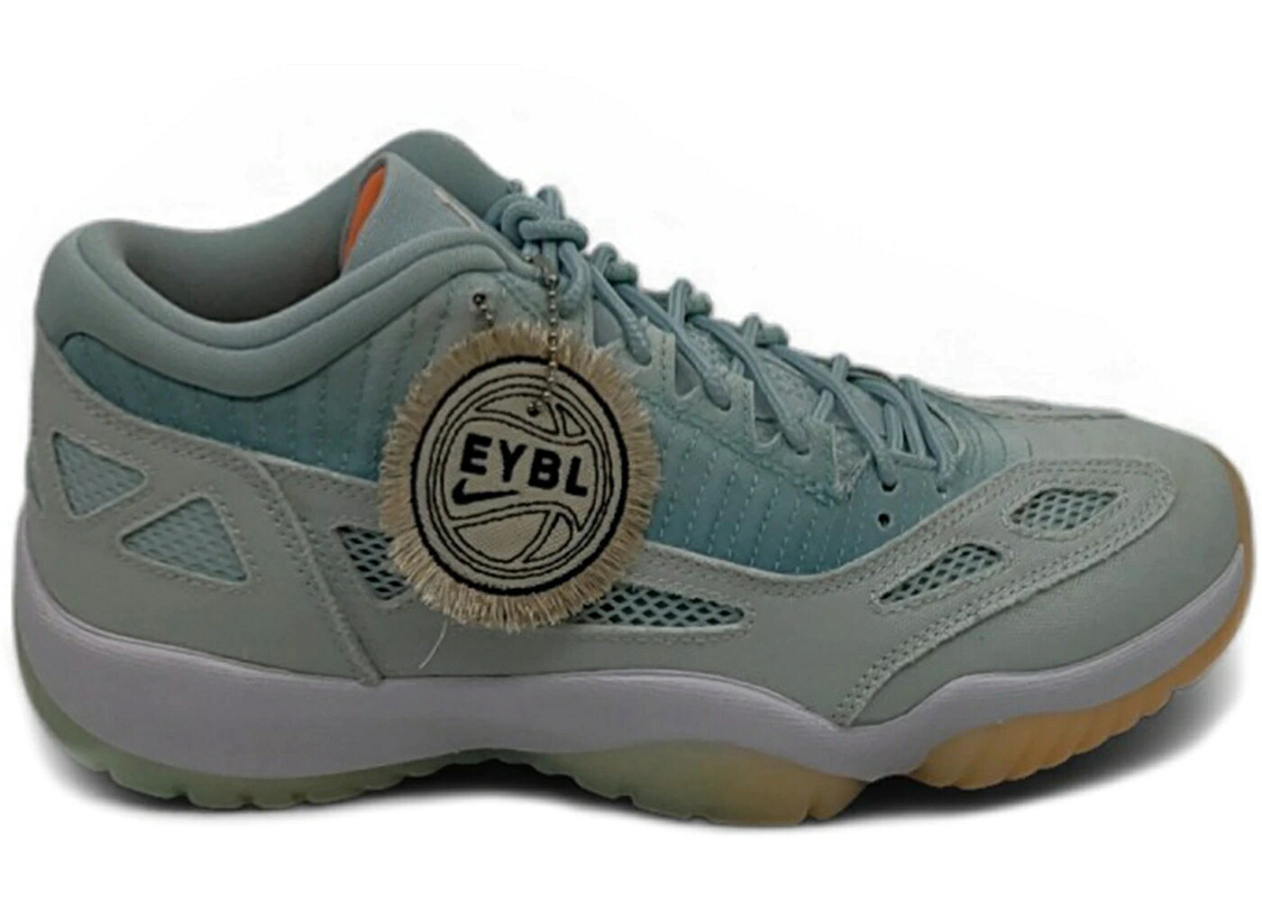 ナイキ ジョーダン アクア 橙 オレンジ色 スニーカー メンズ JORDAN 11 RETRO LOW IE EYBL PE / GHOST AQUA ORANGE PULSE CHALK