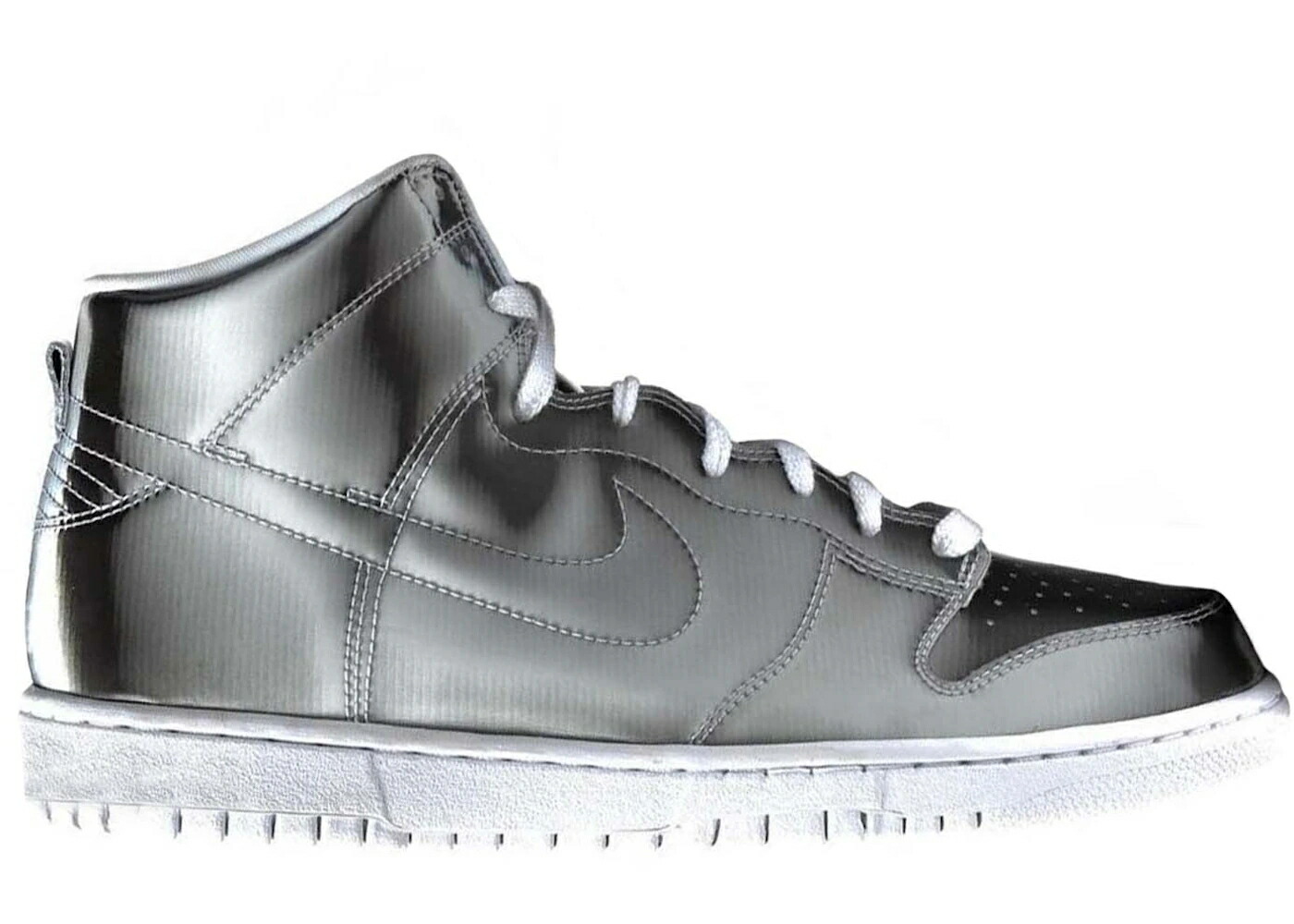 ナイキ ダンク ハイ クロット 銀色 シルバー 白色 ホワイト ダンクハイ スニーカー メンズ NIKE DUNK HIGH CLOT METALLIC SILVER (WITH CARD) / METALLIC SILVER WHITE