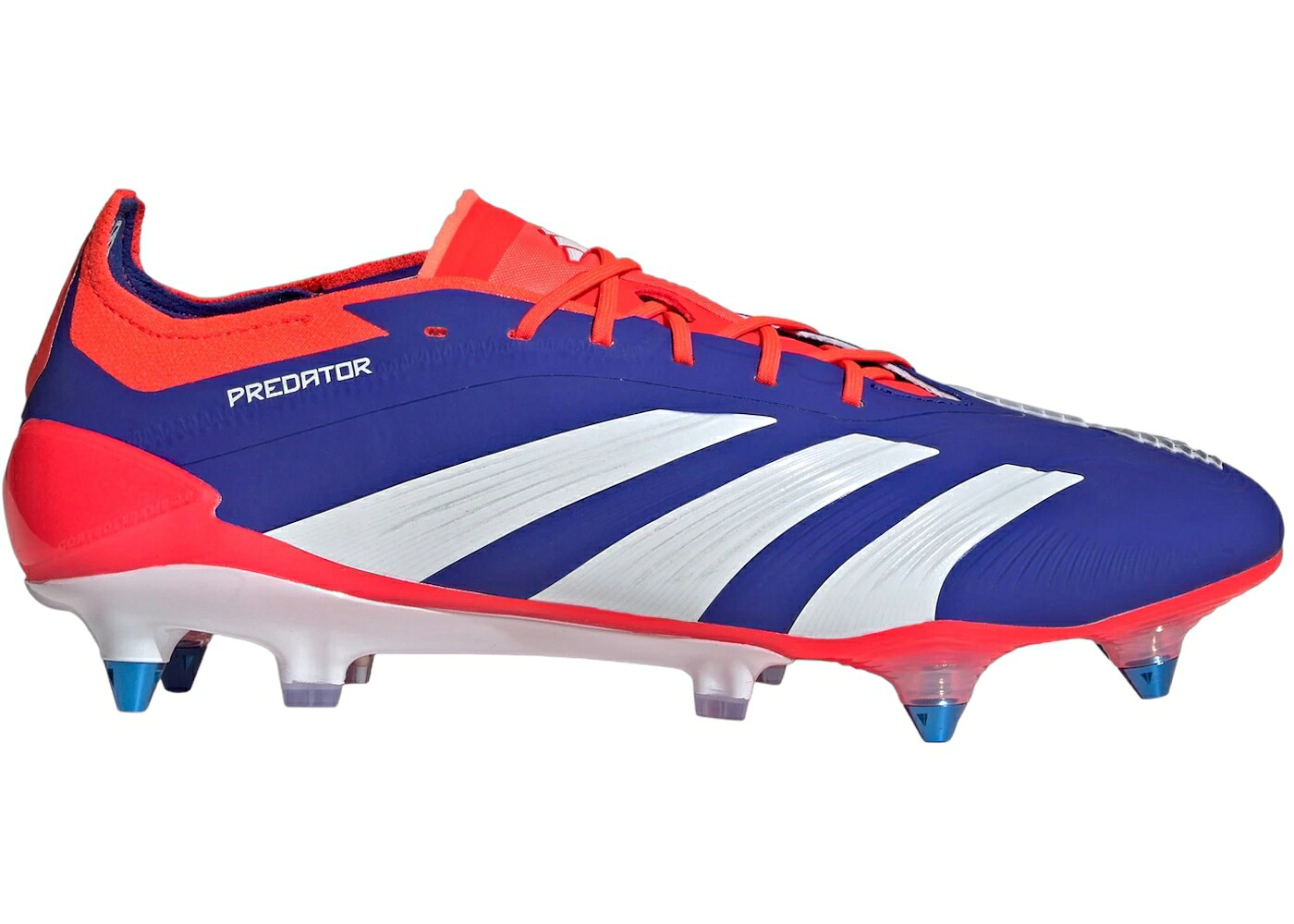 アディダス プレデター エリート 青色 ブルー 白色 ホワイト 赤 レッド スニーカー メンズ ADIDAS PREDATOR ELITE SG LUCID BLUE CLOUD WHITE SOLAR RED / LUCID BLUE CLOUD WHITE SOLAR RED|スニケス