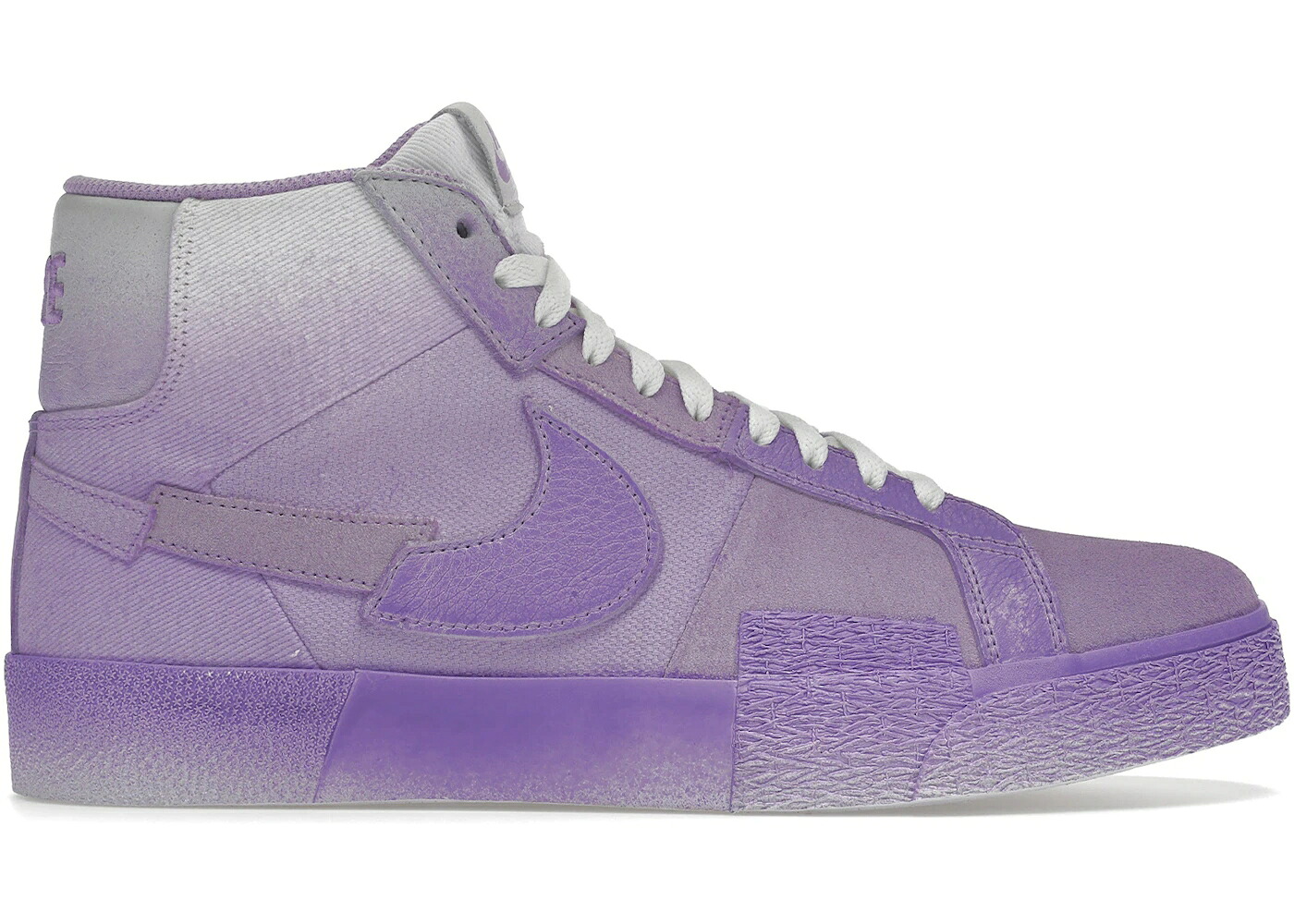 ナイキ エスビー ブレイザー ミッド 白いこと 白いこと スニーカー メンズ NIKE SB BLAZER MID PRM LILAC / LILAC LILAC WHITE LILAC