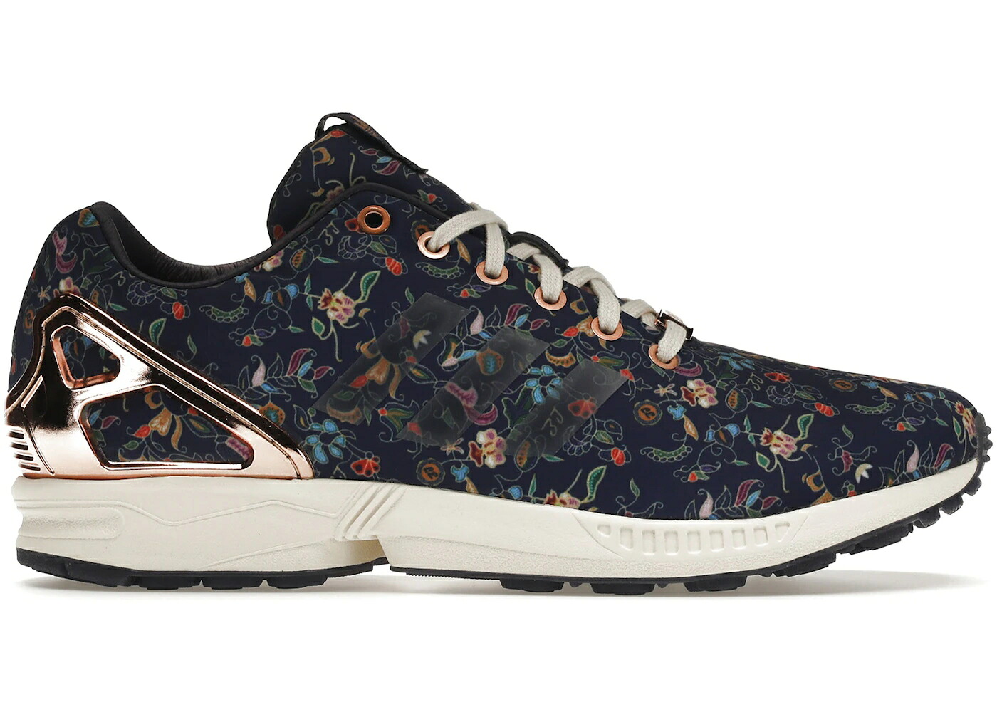 アディダス ナイト爵 天の原 紺色 米国海軍 ゴールド スニーカー メンズ ADIDAS ZX FLUX LIMITED EDT NIGHT SKY / NAVY GOLD TAUPE
