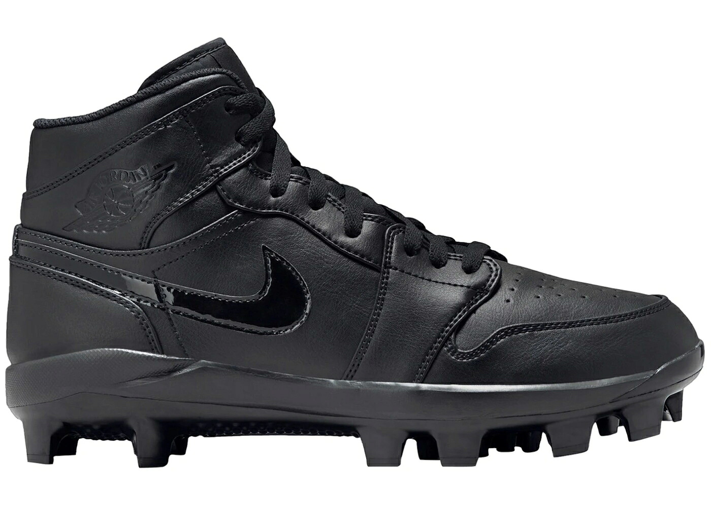 ナイキ ジョーダン ハイ 黒色 ブラック レザー スニーカー メンズ JORDAN 1 RETRO HIGH MCS TRIPLE BLACK LEATHER / BLACK BLACK BLACK