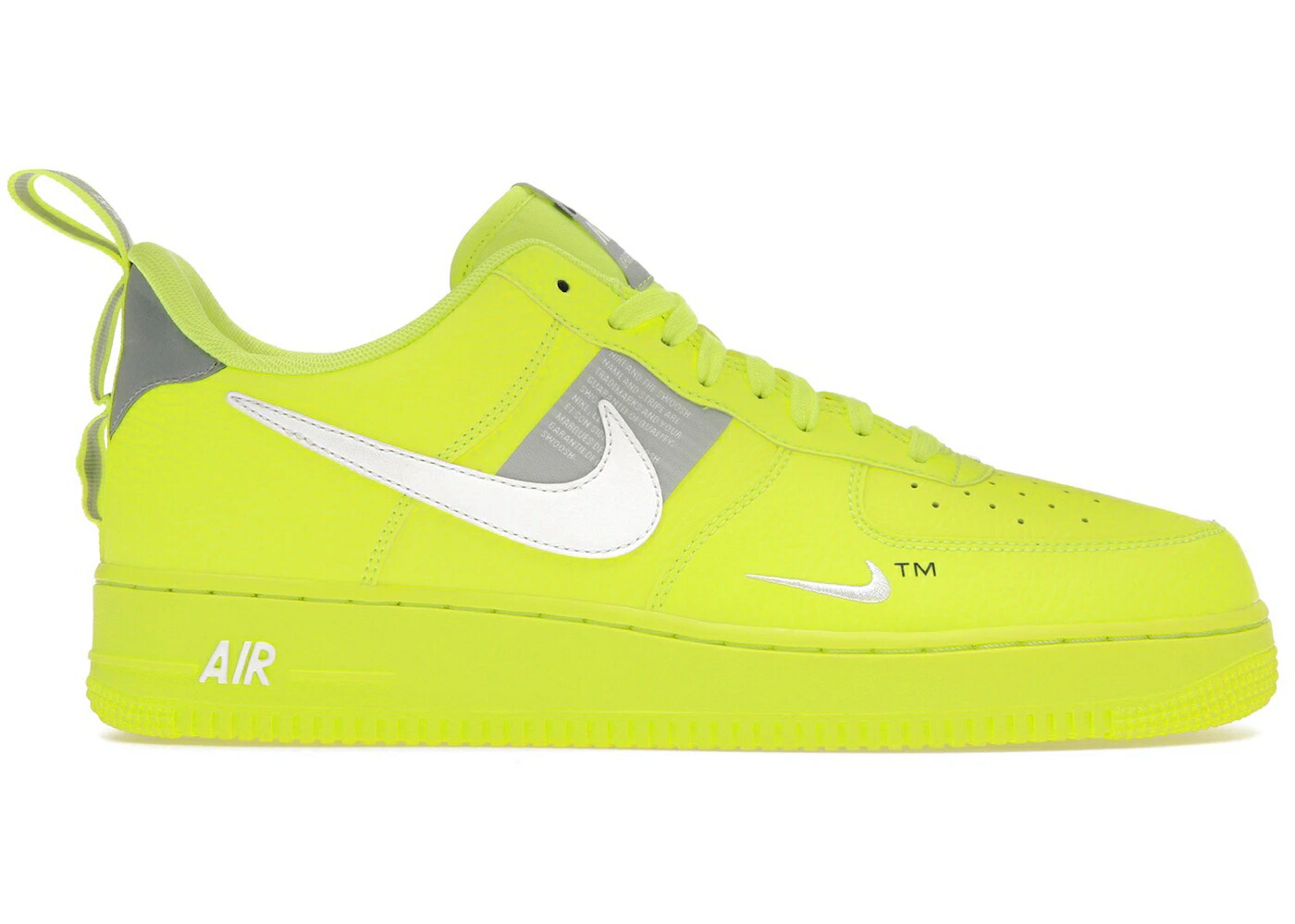 ナイキ 白色 ホワイト 黒色 ブラック 灰色 グレー エアフォース スニーカー メンズ NIKE AIR FORCE 1 UTILITY VOLT 2 / VOLT WHITE BLACK WOLF GREY