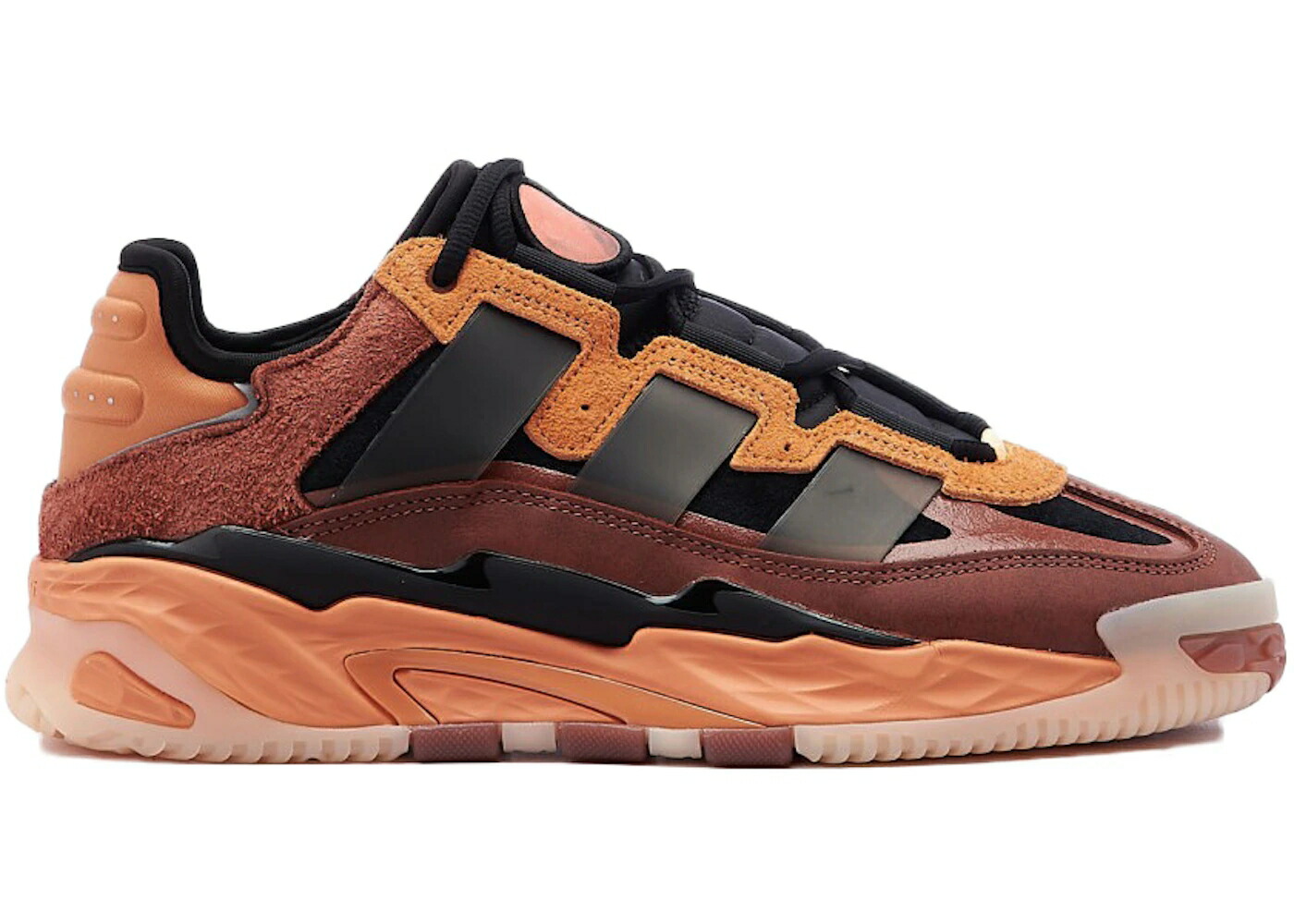 アディダス 銅色 コッパー 橙 オレンジ コア 黒色 ブラック スニーカー メンズ ADIDAS NITEBALL HAZY COPPER ACID ORANGE / HAZY COPPER CORE BLACK ACID