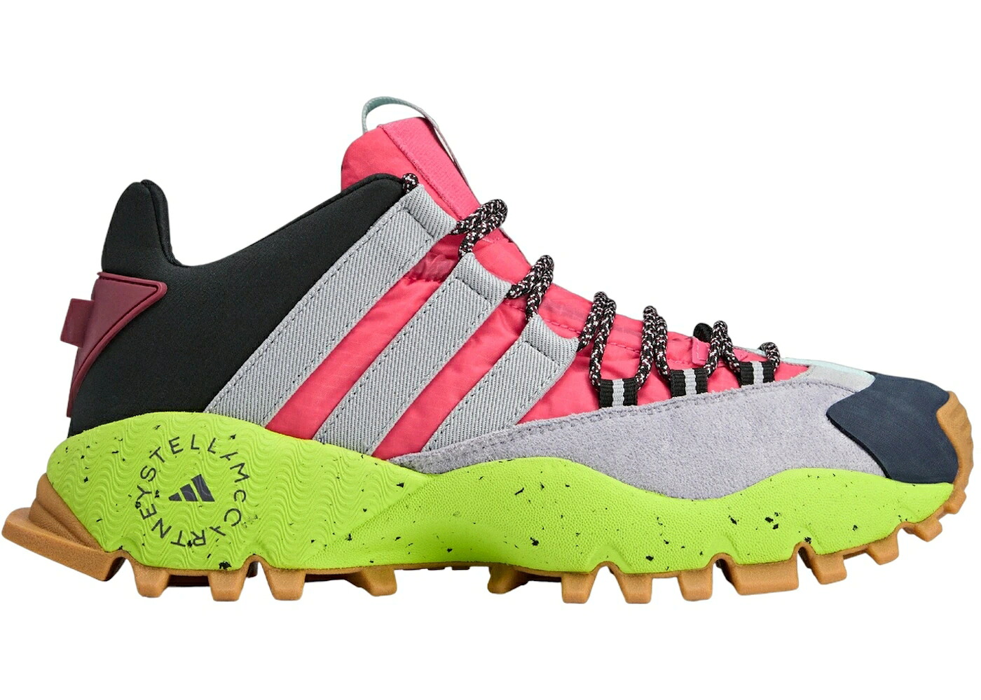 アディダス ピンク スニーカー メンズ ADIDAS SEEULATER BY STELLA MCCARTNEY SUPER PINK CLEAR ONIX SEMI SOLAR SLIME / SUPER PINK CLEAR ONIX SEMI SOLAR