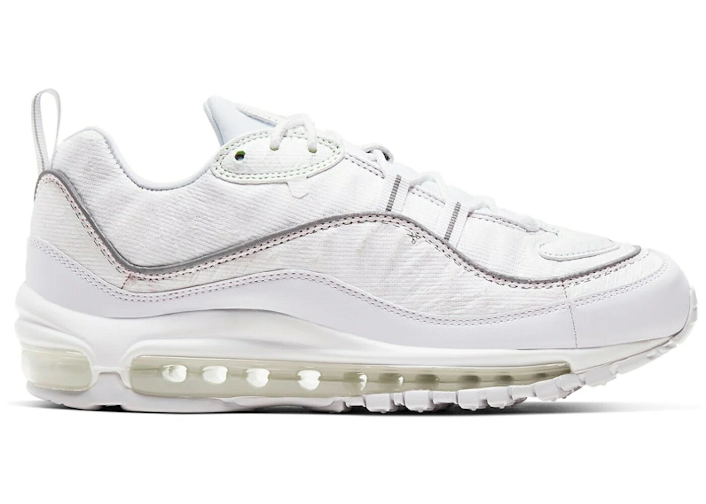 ナイキ マックス 白いこと 白いこと エア湖マックス WOMEN\u0027S スニーカー レディース NIKE AIR MAX 98 CUT AWAY WHITE (WOMEN\u0027S) / WHITE WHITE