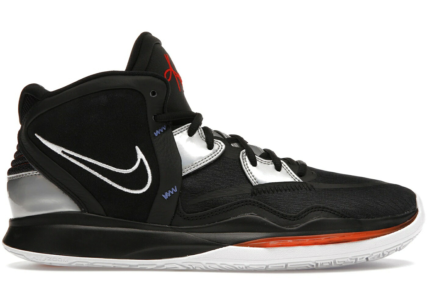 ナイキ カイリー ファイア 黒色 ブラック 白色 ホワイト チーム スニーカー メンズ NIKE KYRIE INFINITY FIRE AND ICE / BLACK MULTI COLOR WHITE TEAM