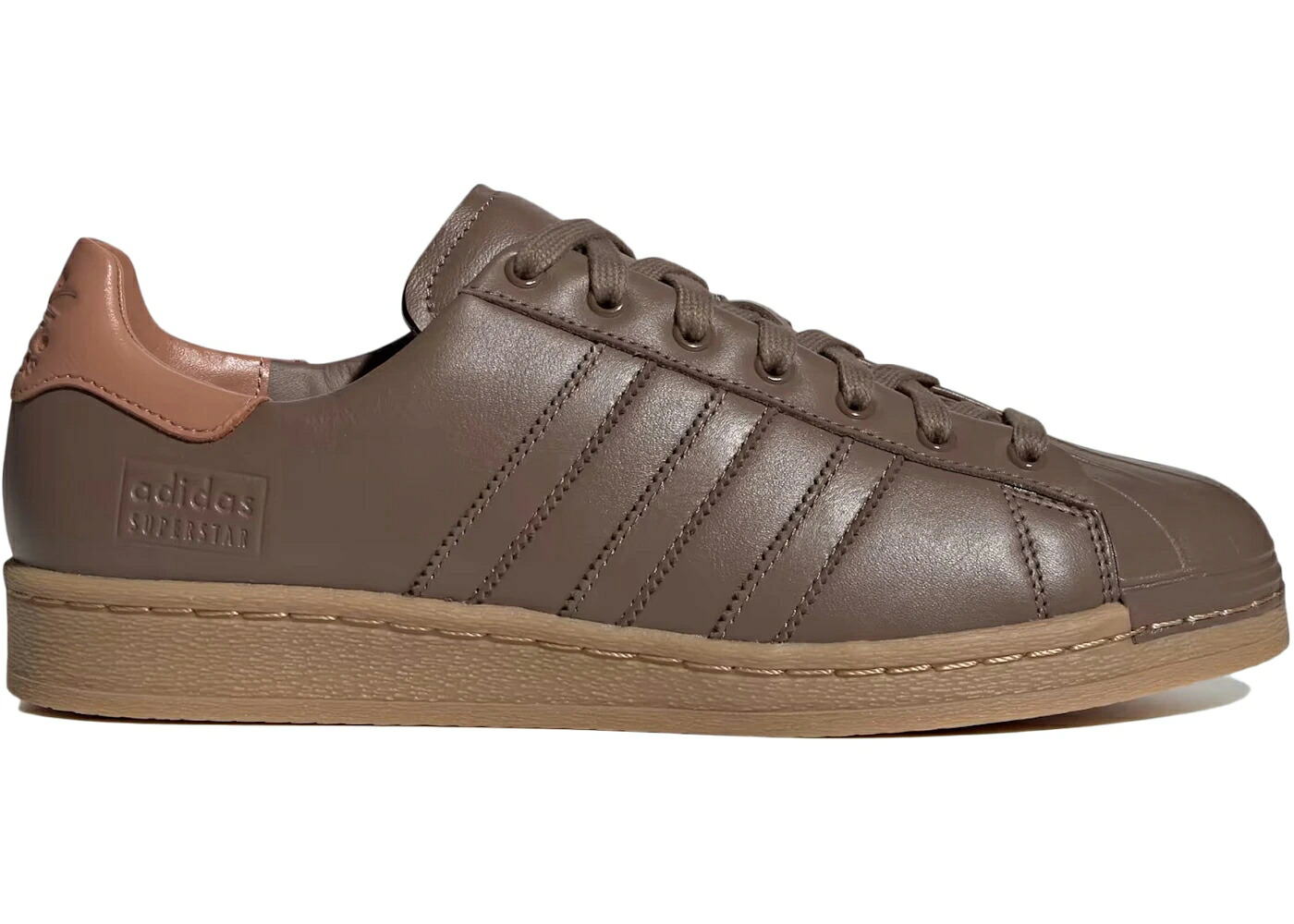 アディダス スーパースター スニーカー メンズ ADIDAS SUPERSTAR LUX EARTH STRATA GUM / EARTH STRATA EARTH STRATA GUM|スニケス