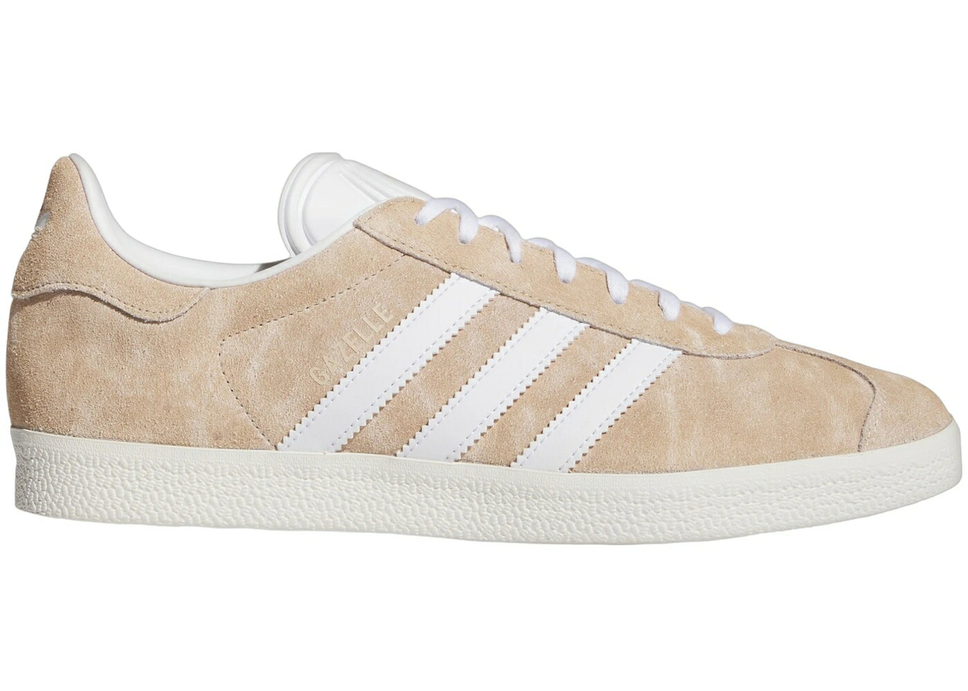 アディダス ガゼル マジック ベージュ 白色 ホワイト スニーカー メンズ ADIDAS GAZELLE MAGIC BEIGE CLOUD WHITE / MAGIC BEIGE CLOUD WHITE MAGIC