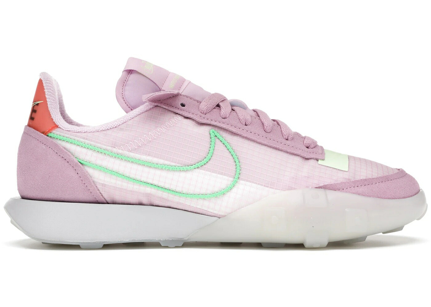 ナイキ ワーヘル さくら色 薄墨色 薄墨色 WOMEN\u0027S スニーカー レディース NIKE WAFFLE RACER 2X LIGHT ARCTIC PINK (WOMEN\u0027S) / LIGHT ARCTIC PINK GREY FOG