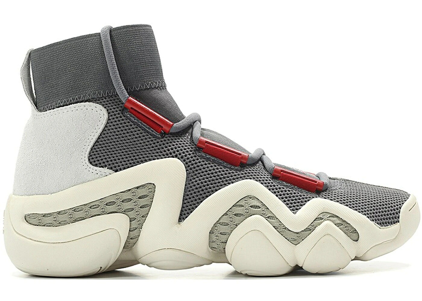 アディダス クレイジー 灰色 グレー パワー 赤 レッド スニーカー メンズ ADIDAS CRAZY 8 A//D / GREY FOUR POWER RED SESAME|スニケス