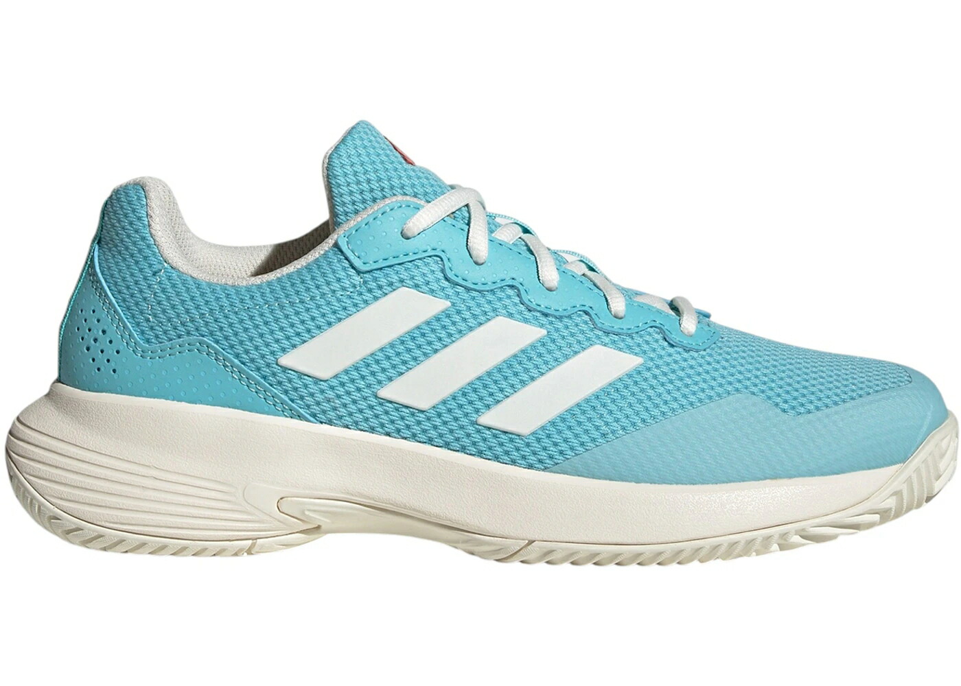 アディダス アクア 白いこと 白いこと 赤 赤いこと 2.0 WOMEN\u0027S スニーカー レディース ADIDAS GAMECOURT LIGHT AQUA OFF WHITE (WOMEN\u0027S) / LIGHT AQUA OFF WHITE BRIGHT RED