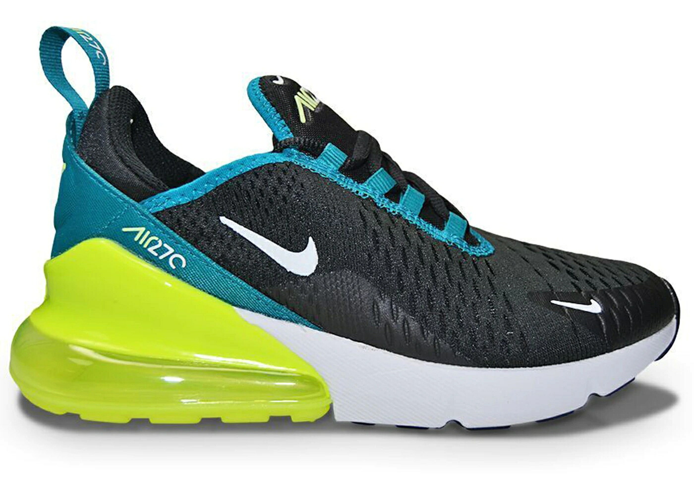 ナイキ マックス 黒いこと 黒いこと 大気圏マックス お坊っちゃん キッズ NIKE AIR MAX 270 BLACK BRIGHT SPRUCE BARELY VOLT (GS) / BLACK BRIGHT SPRUCE BARELY VOLT もの言う花 マタニティ スニーカー