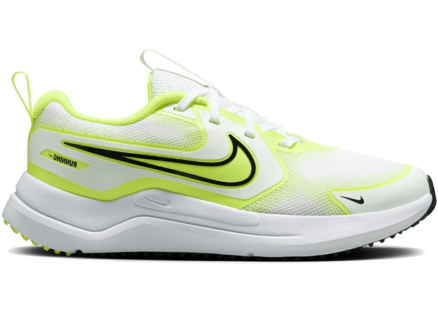 ナイキ 白いこと 白いこと 黒いこと 黒いこと 御坊っちゃん キッズ NIKE COSMIC RUNNER WHITE VOLT BLACK (GS) / WHITE VOLT BLACK もの言う花 マタニティ スニーカー