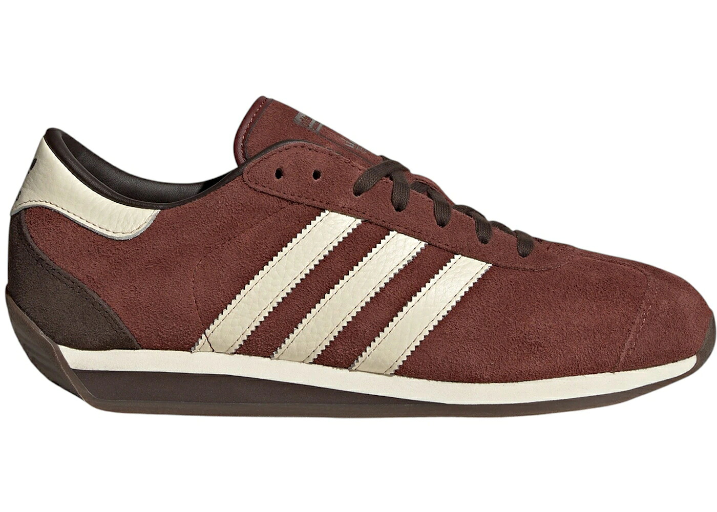 アディダス カントリー フォックス 茶色 ブラウン クリーム 白色 ホワイト スニーカー メンズ ADIDAS COUNTRY II FOX BROWN CREAM WHITE / FOX BROWN CREAM WHITE DARK BROWN