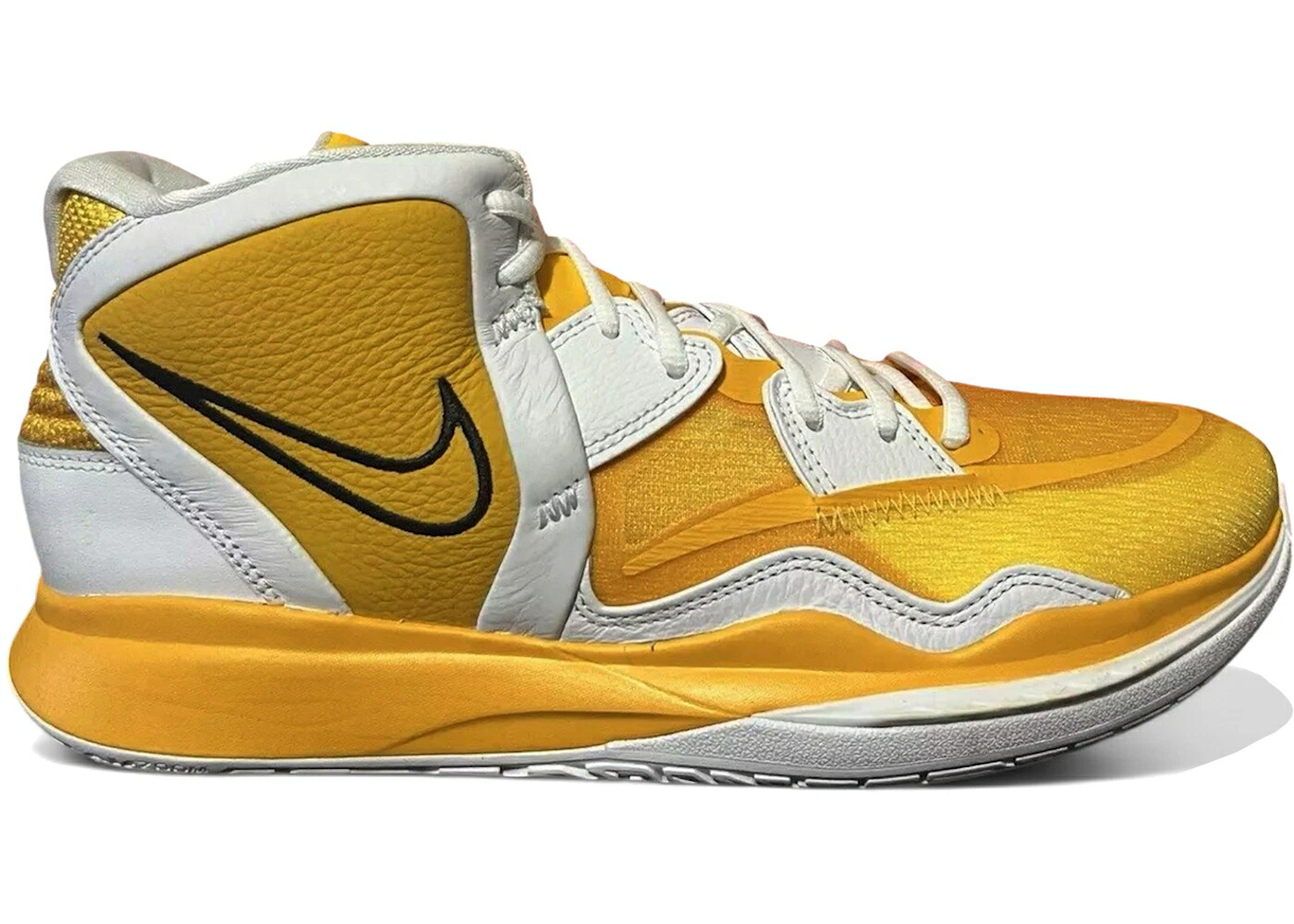 ナイキ カイリー ゴールド 白いこと 白いこと 黒いこと 黒いこと スニーカー メンズ NIKE KYRIE INFINITY 結核症 UNIVERSITY GOLD / UNIVERSITY GOLD WHITE BLACK