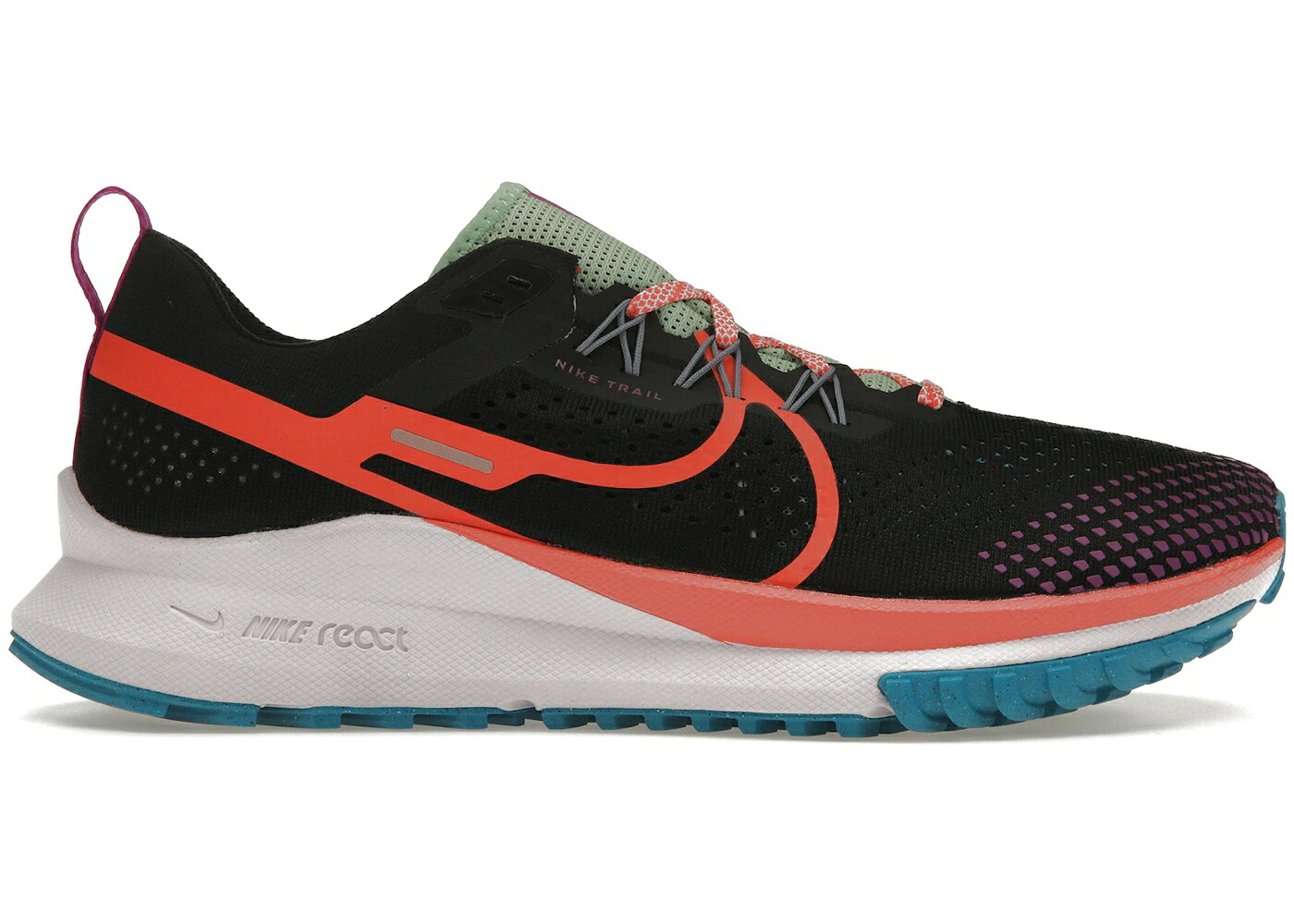 ナイキ リアクト ペガサス 神通力 紫 パープル 黒いこと 黒いこと スニーカー メンズ NIKE REACT PEGASUS TRAIL 4 MAGIC EMBER VIVID PURPLE / BLACK MAGIC EMBER VIVID PURPLE