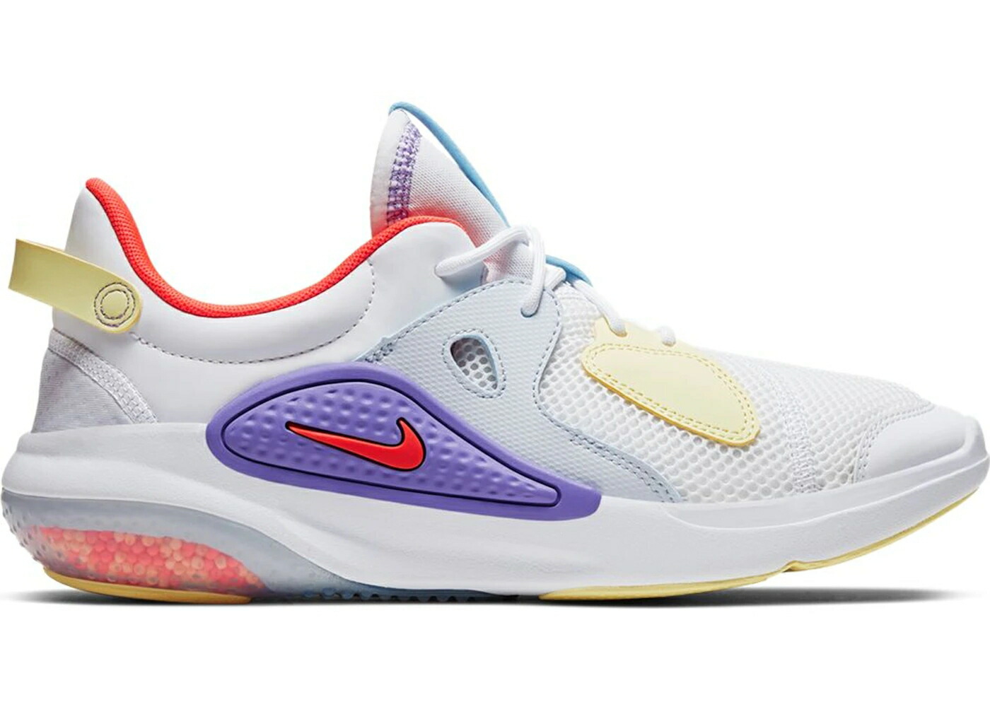 ナイキ 白色 ホワイト クリムゾン 紫 バイオレット スニーカー メンズ NIKE JOYRIDE CC WHITE BRIGHT CRIMSON ATOMIC VIOLET / WHITE ATOMIC VIOLET PALE VANILLA