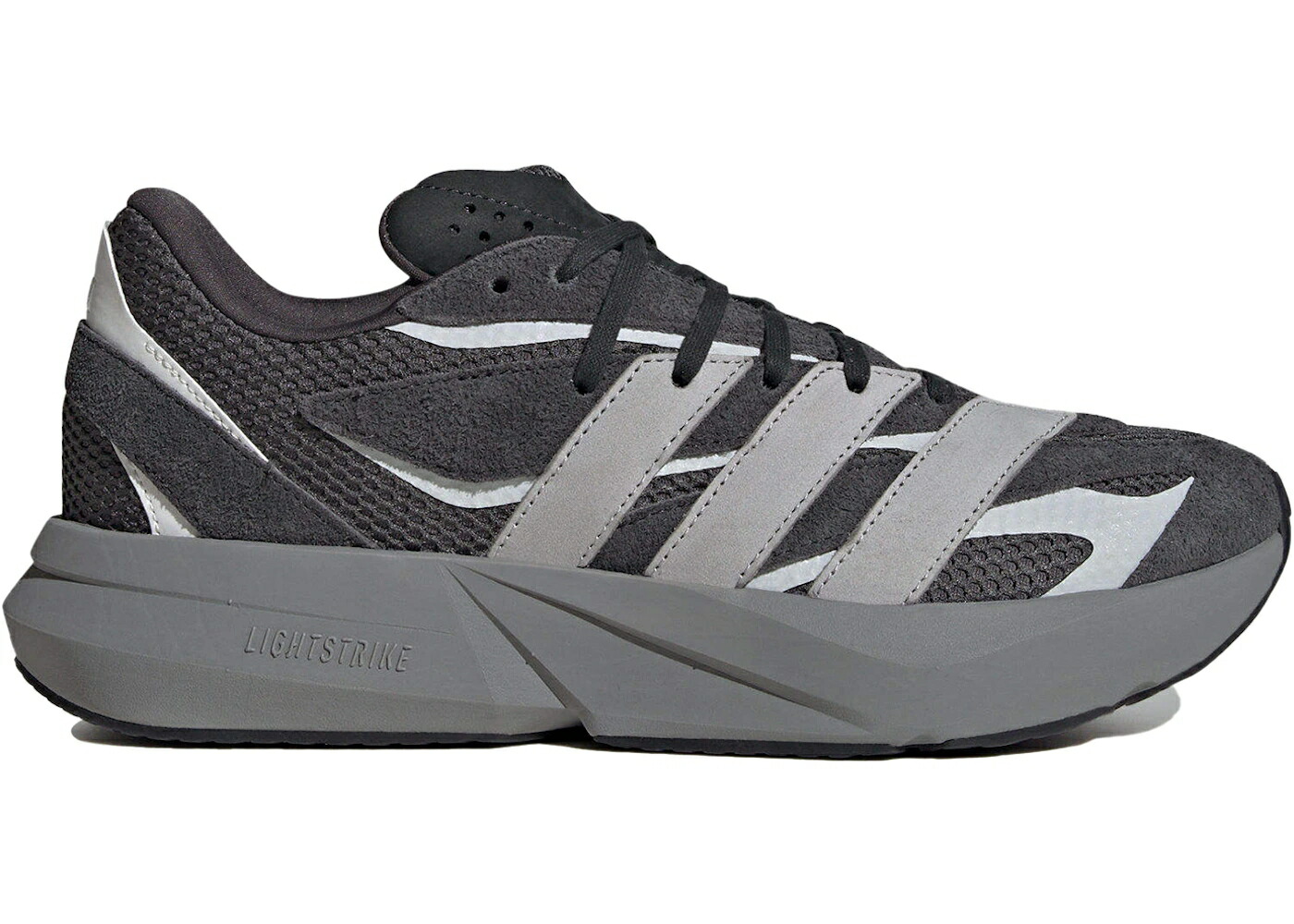 アディダス カーボン 灰色 グレー 白色 ホワイト スニーカー メンズ ADIDAS LIGHTBLAZE CARBON GREY / CARBON GREY TWO CRYSTAL WHITE
