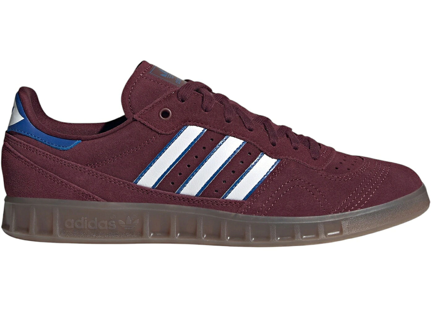 アディダス ハンドボール マルーン 白いこと 白いこと 青味 青色 スニーカー メンズ ADIDAS HANDBALL TOP MAROON CLOUD WHITE BLUE / MAROON CLOUD WHITE BLUE