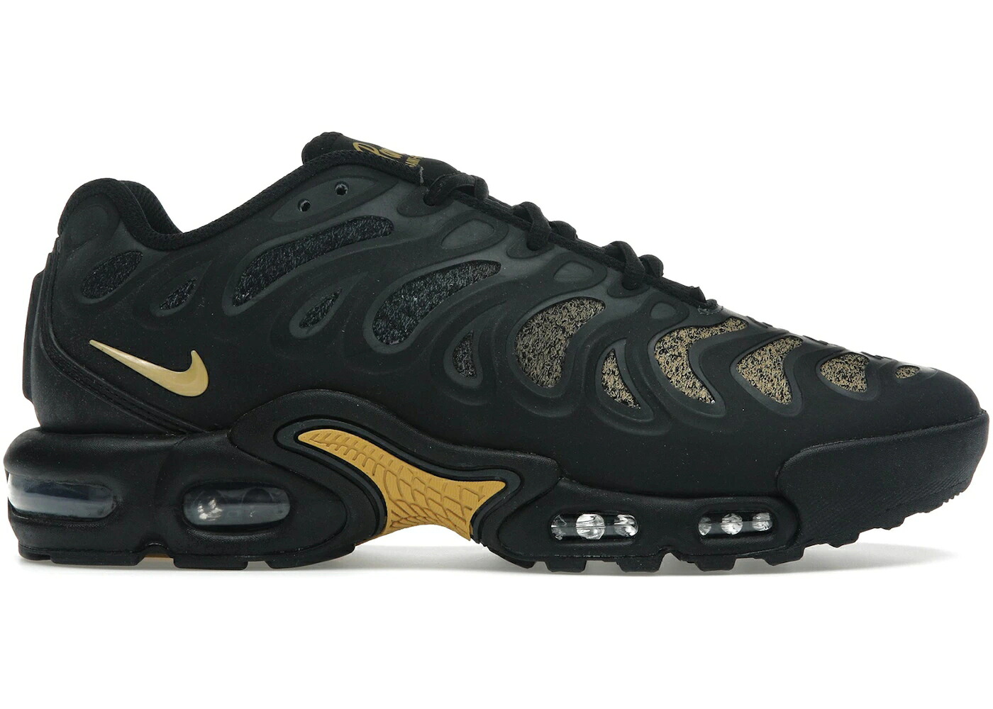 ナイキ マックス ウィート ゴールド 黒色 ブラック エアマックスプラス スニーカー メンズ NIKE AIR MAX PLUS DRIFT PSG PAIRS SAINT-GERMAIN / ANTHRACITE WHEAT GOLD BLACK｜スニケス