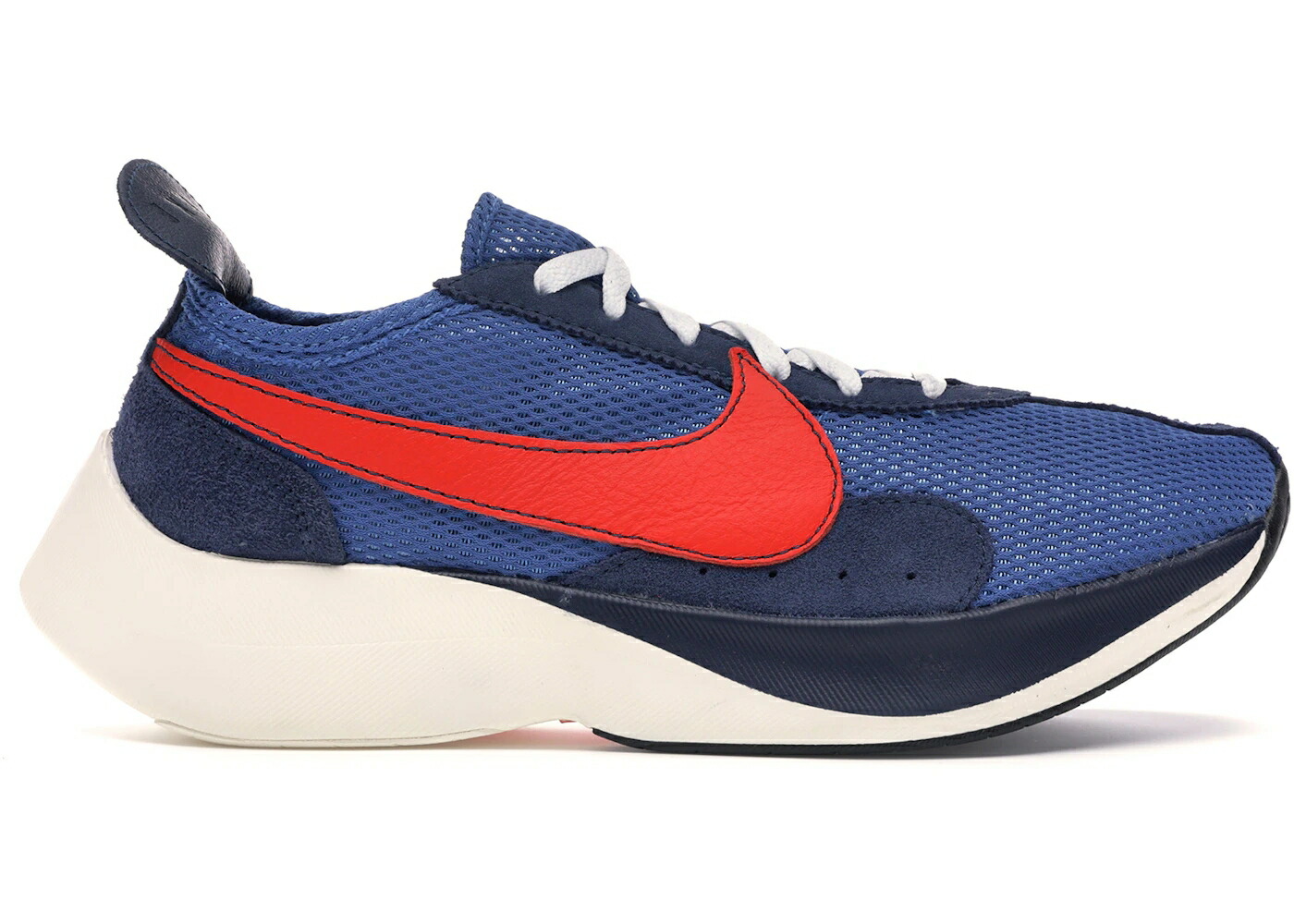 ナイキ 青色 ブルー チーム 橙 オレンジ スニーカー メンズ NIKE MOON RACER MOUNTAIN BLUE TEAM ORANGE / MOUNTAIN BLUE TEAM ORANGE