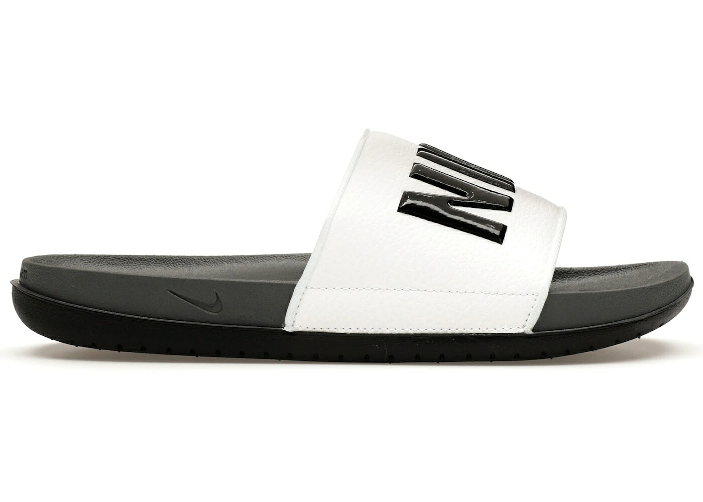 ナイキ サンダル 薄墨色 薄墨色 黒いこと 黒いこと 白いこと 白いこと スニーカー メンズ NIKE OFFCOURT SLIDE DARK GREY BLACK / DARK GREY BLACK WHITE