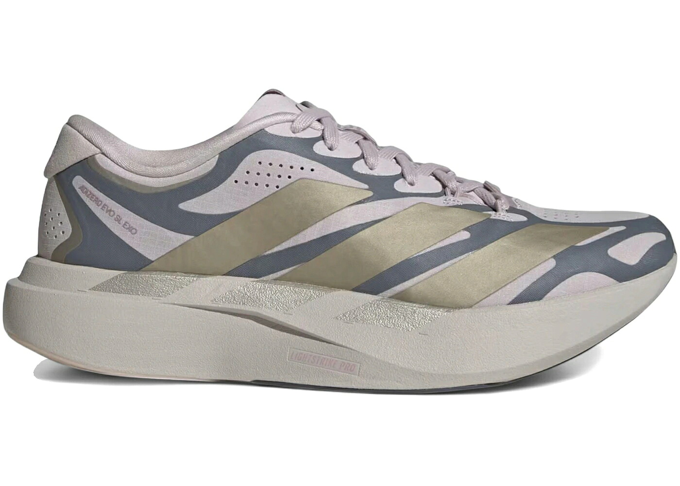 アディダス アディゼロ 紫 パープル WOMEN\u0027S スニーカー レディース ADIDAS ADIZERO EVO SL EXO ICE PURPLE CYBER METALLIC (WOMEN\u0027S) / ICE PURPLE CYBER METALLIC ONIX
