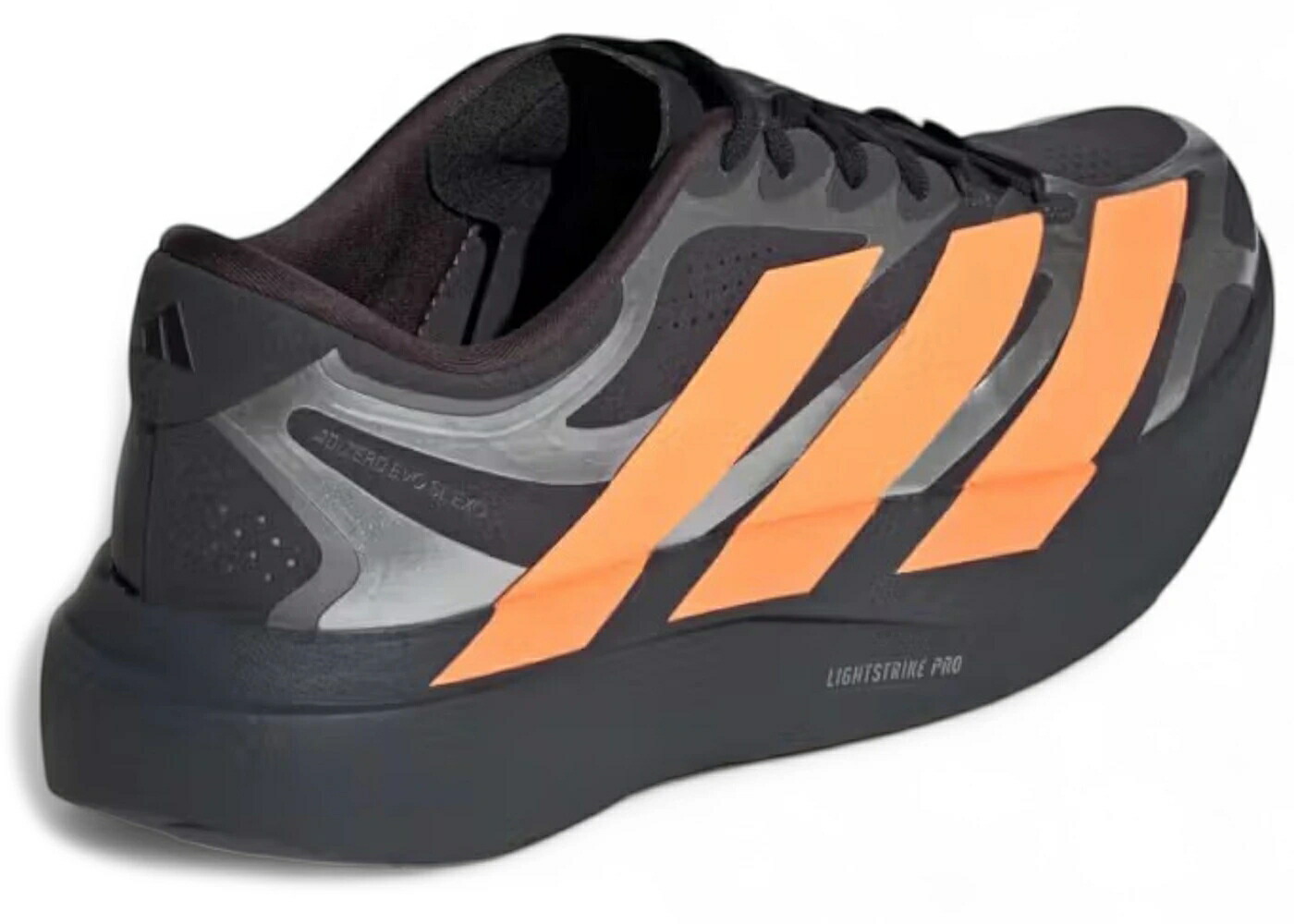 アディダス アディゼロ カーボン 橙 オレンジ スニーカー メンズ ADIDAS ADIZERO EVO SL EXO CARBON LUCID ORANGE / CARBON LUCID ORANGE
