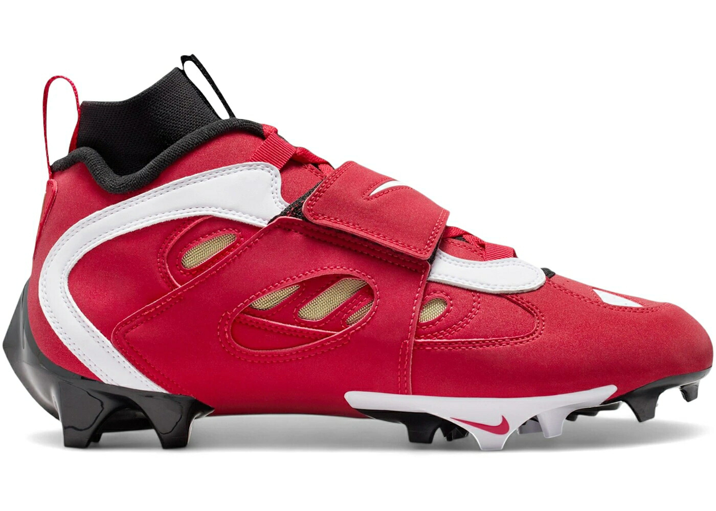 ナイキ ダイヤモンド ターフ ファイア 赤 レッド 黒色 ブラック 白色 ホワイト スニーカー メンズ NIKE DIAMOND TURF 2 TD FIRE RED / BLACK PRIME RED WHITE