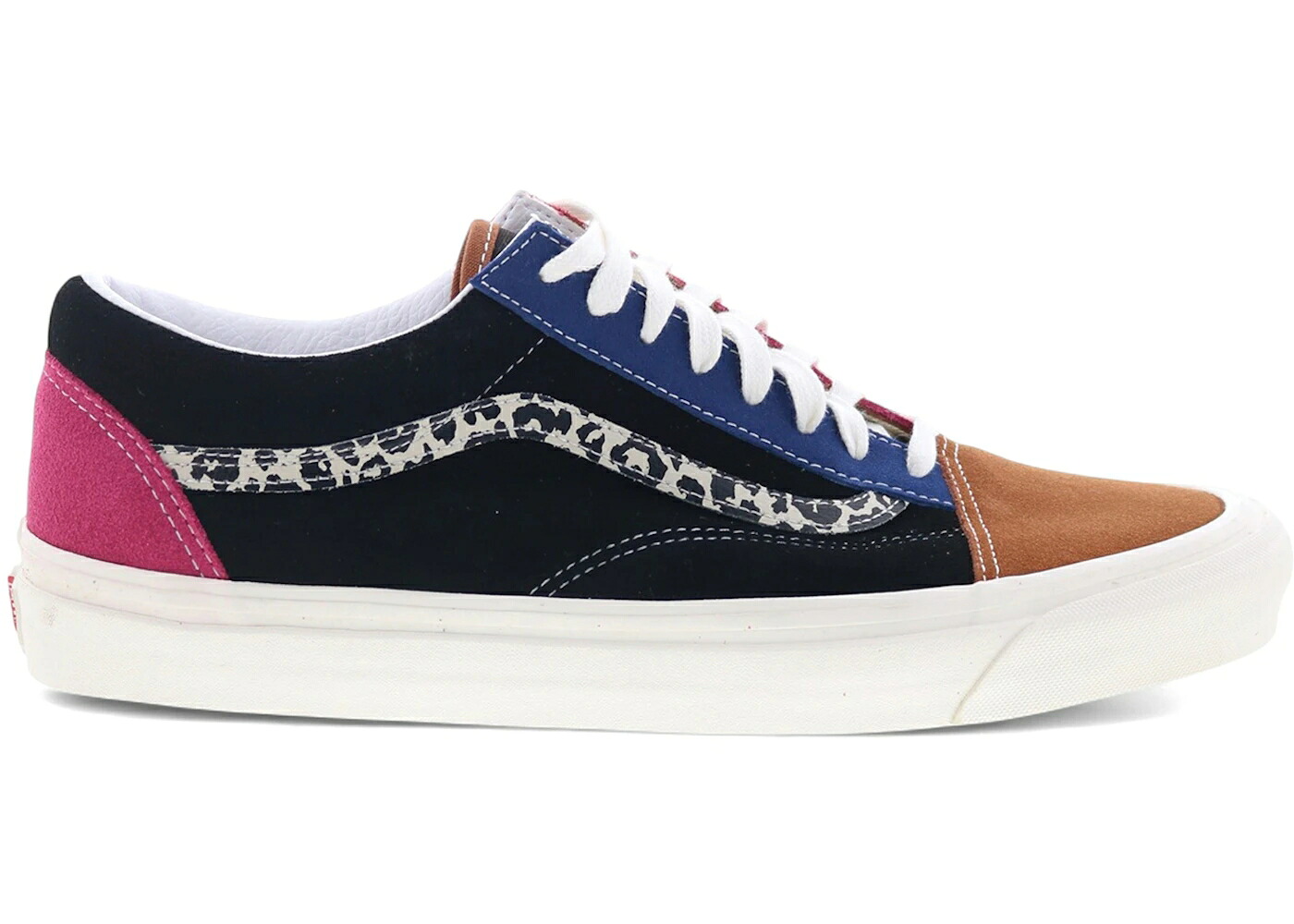 ヴァンズ バンズ アナハイム ファクトリー 黒色 ブラック オールドスクール スニーカー メンズ VANS OLD SKOOL 36 DX ANAHEIM FACTORY ANIMAL MIX / ANIMAL MIX BLACK