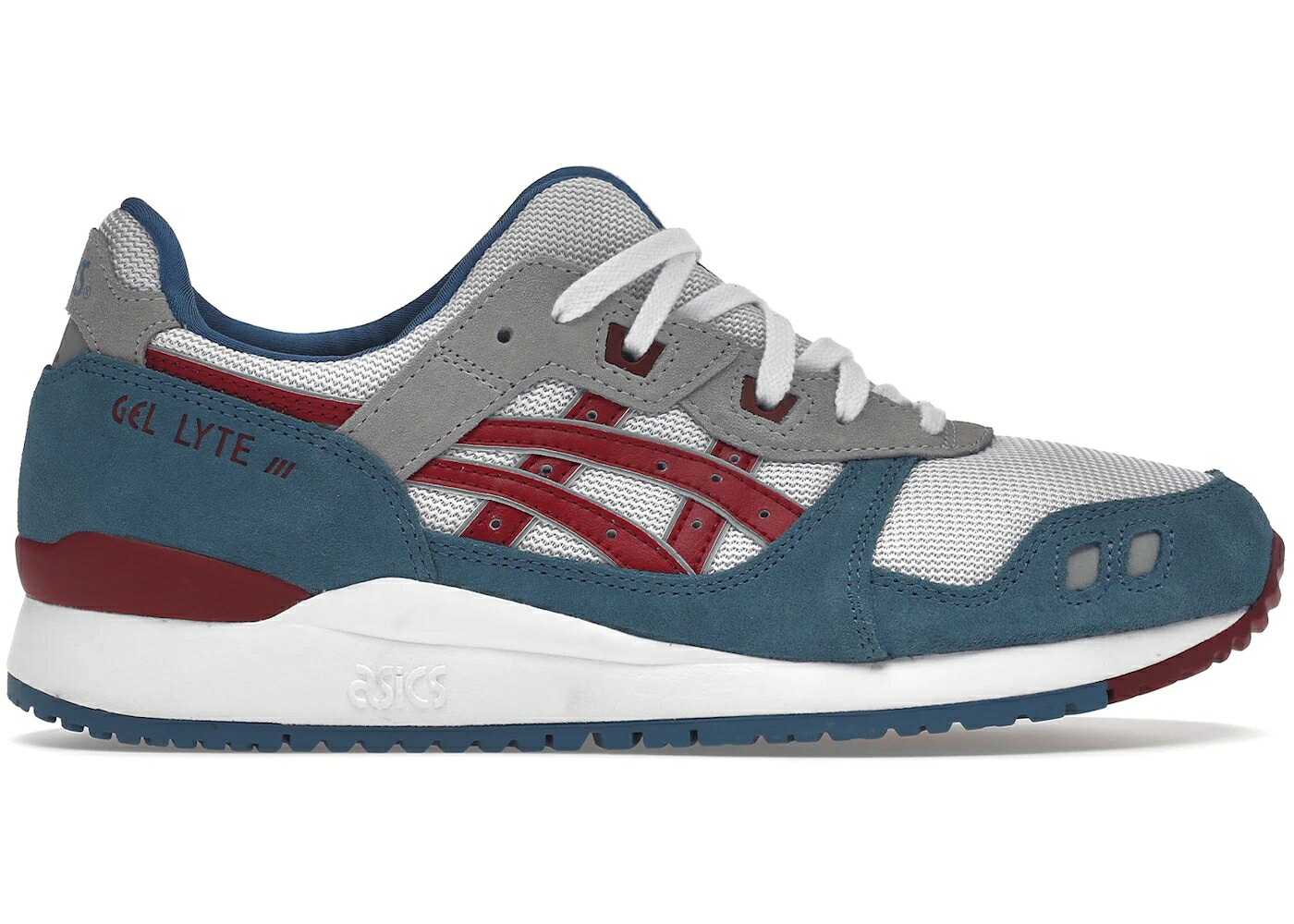 アシックス 先だつもの点火装置 アズール スニーカー メンズ ASICS GEL-LYTE III OG AZURE BEET JUICE / AZURE BEET JUICE