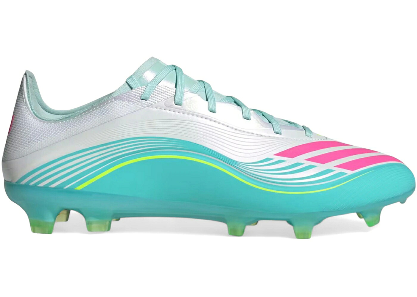 アディダス プロ 白色 ホワイト ピンク スニーカー メンズ ADIDAS F50 PRO FG MESSI AURORA RADIANTE PACK / CLOUD WHITE LUCID PINK FLASH|スニケス