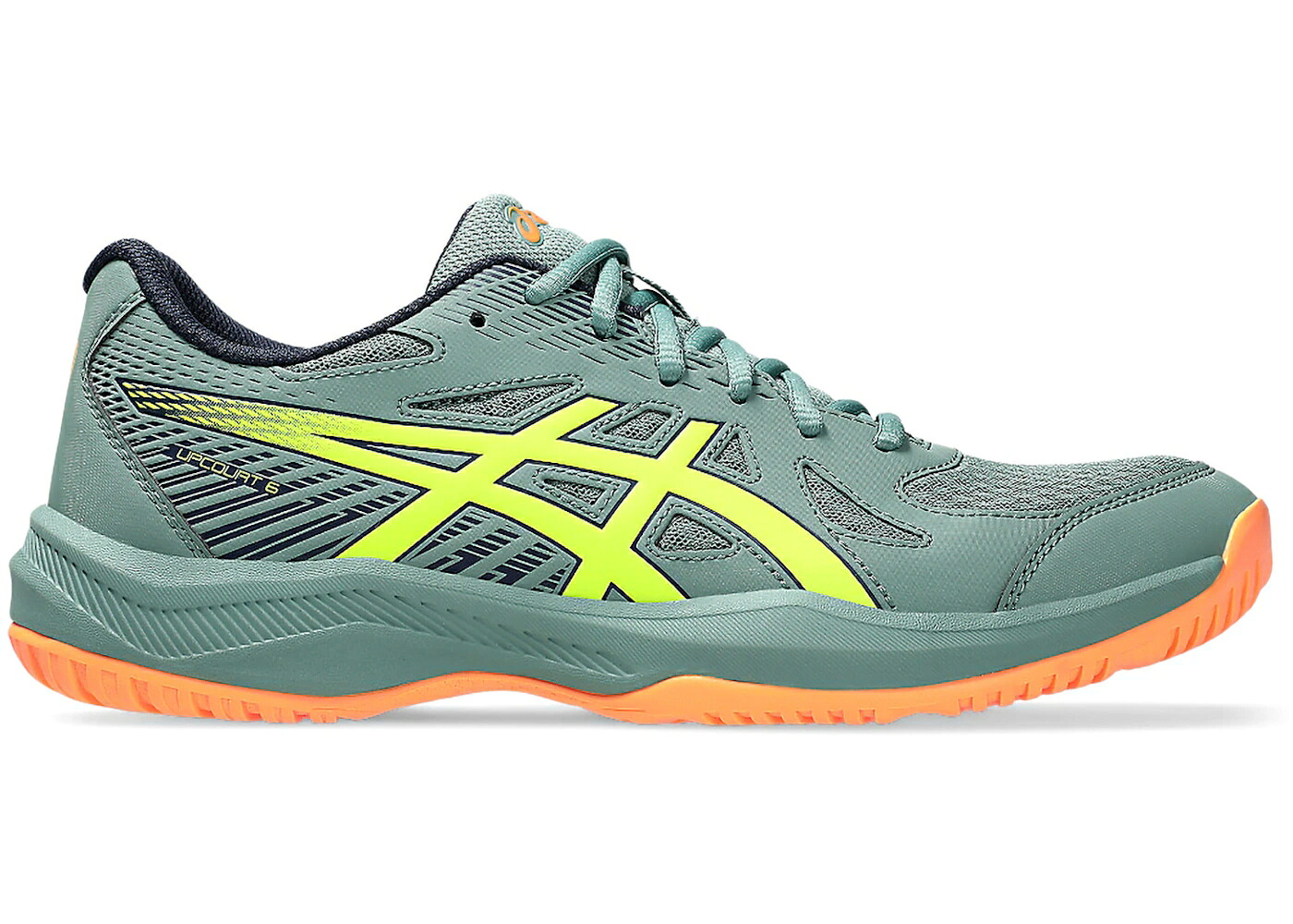 アシックス 黄色 イエロー スニーカー メンズ ASICS UPCOURT 6 CELADON SAFETY YELLOW / CELADON SAFETY YELLOW|スニケス