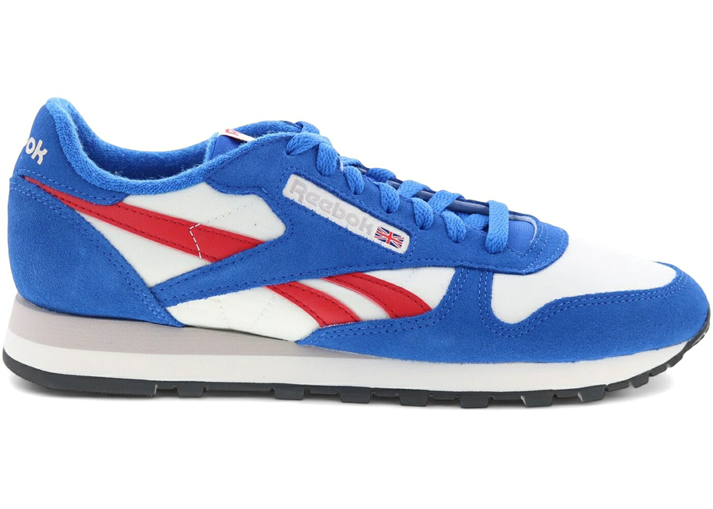 リーボック クラシック レザー 青色 ブルー 赤 レッド スニーカー メンズ REEBOK CLASSIC LEATHER CHALK OPTIMUM BLUE VECTOR RED / CHALK OPTIMUM BLUE VECTOR RED