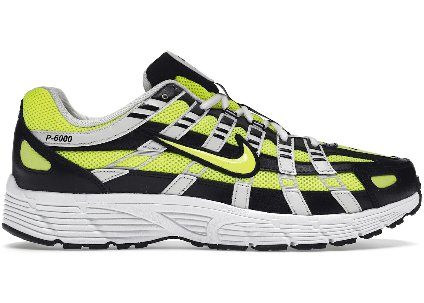 ナイキ 黒色 ブラック プラチナム 白色 ホワイト スニーカー メンズ NIKE P-6000 LEMON VENOM / BLACK PLATINUM TINT WHITE LEMON