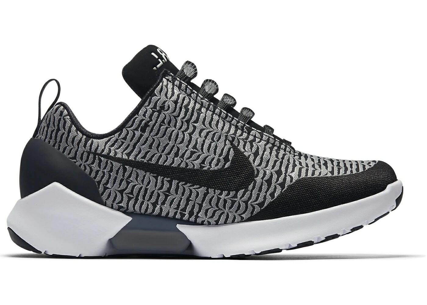 ナイキ 灰色 グレー 黒色 ブラック 白色 ホワイト 1.0 スニーカー メンズ NIKE HYPERADAPT WOLF GREY / BLACK BLACK WOLF GREY WHITE|スニケス