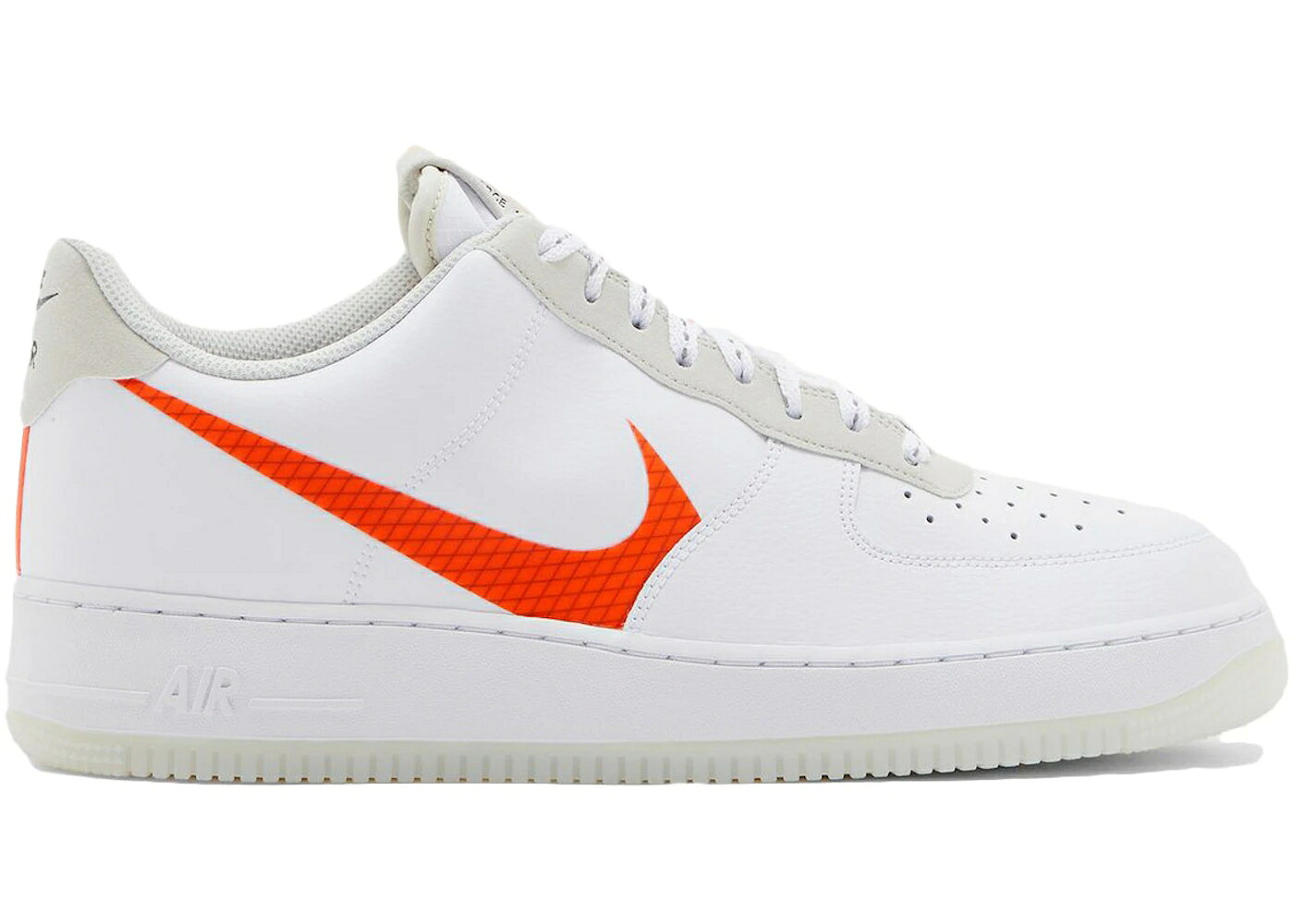 ナイキ 橙 オレンジ色 スウッシュ スウォッシュ 白いこと 白いこと 空軍 \u002707 スニーカー メンズ NIKE AIR FORCE 1 LOW LV8 ORANGE SWOOSH / WHITE TOTAL ORANGE SUMMITE WHITE