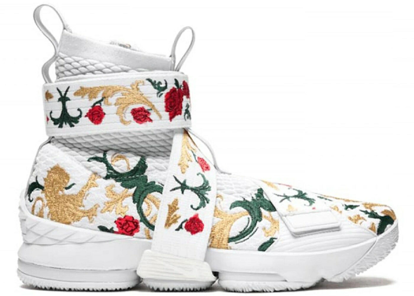 ナイキ レブロン ライフスタイル 白色 ホワイト F&F スニーカー メンズ NIKE LEBRON 15 LIFESTYLE KITH WHITE / WHITE WHITE MULTI COLOR
