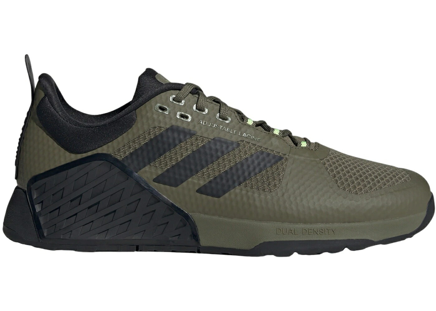 アディダス オリーブ コア 黒色 ブラック スニーカー メンズ ADIDAS DROPSET 2 OLIVE STRATA CORE BLACK LUCID LEMON / OLIVE STRATA CORE BLACK LUCID