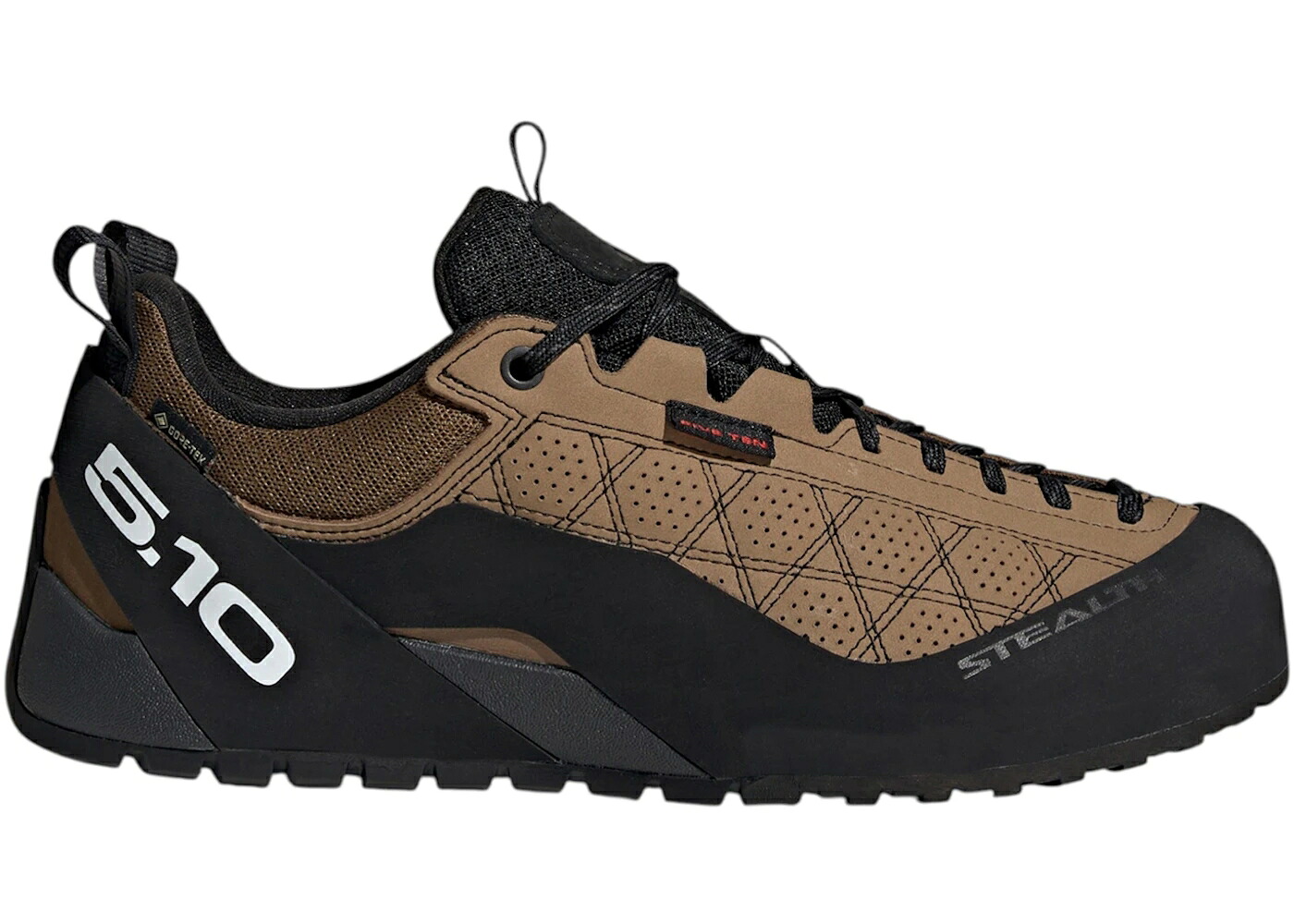 アディダス プロ ゴアテックス 黒色 ブラック 白色 ホワイト コア スニーカー メンズ ADIDAS FIVE TEN GUIDE TENNIE PRO GORE-TEX APPROACH CARDBOARD BLACK / CARDBOARD CLOUD WHITE CORE BLACK